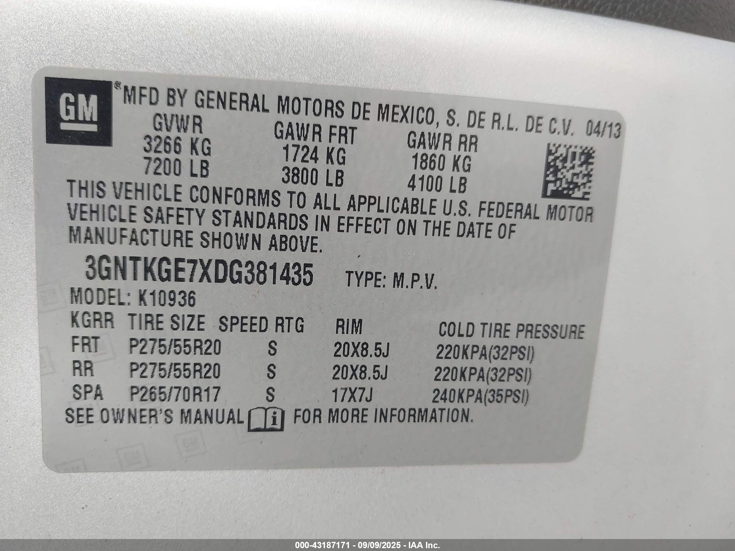 CHEVROLET AVALANCHE image 9