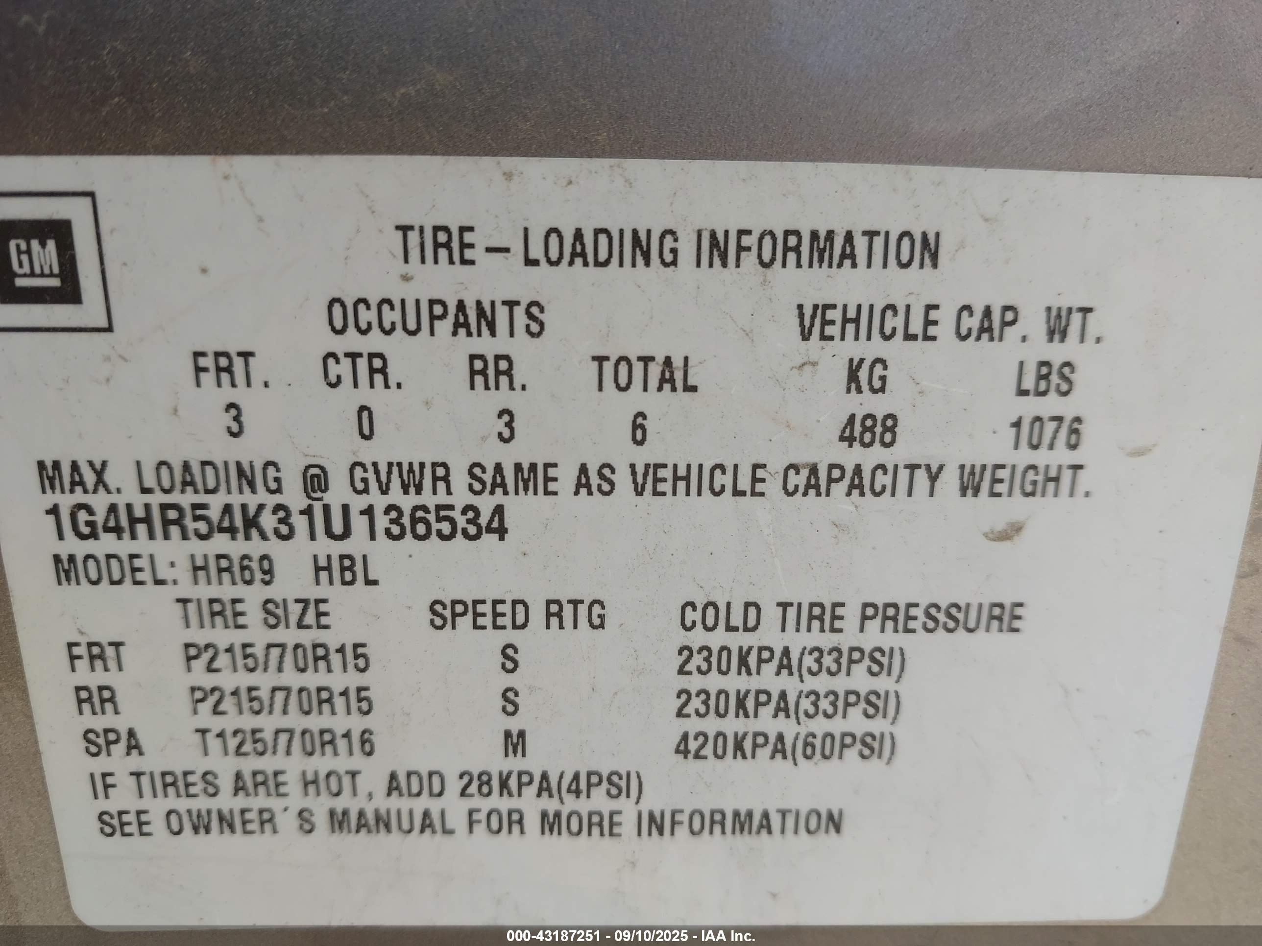 BUICK LESABRE image 9