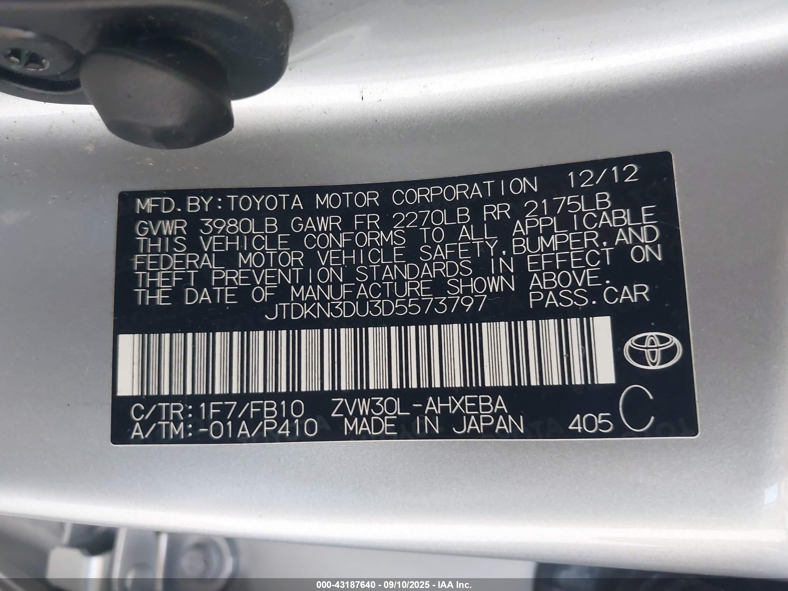 TOYOTA PRIUS image 9