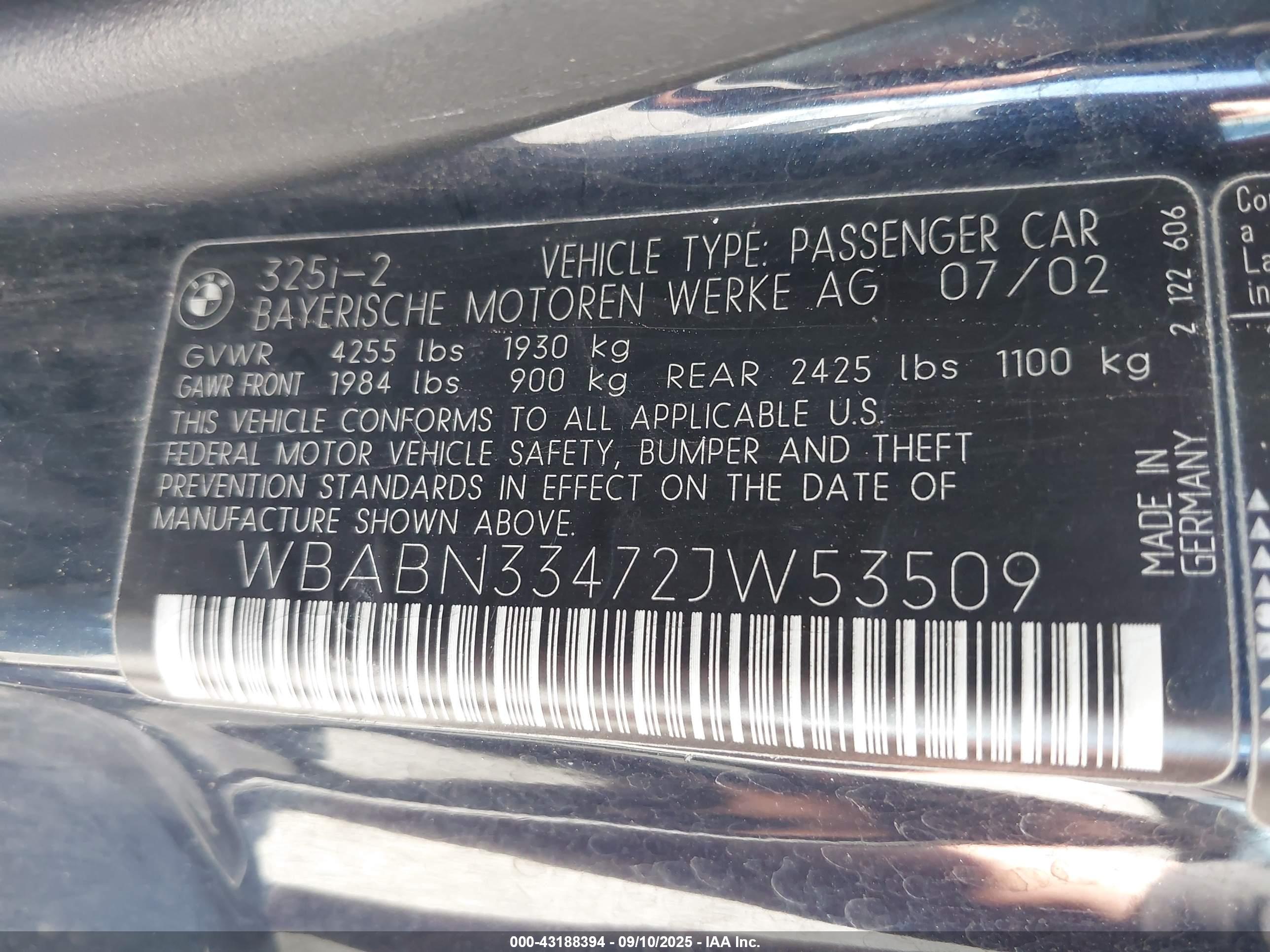 BMW 325CI image 9