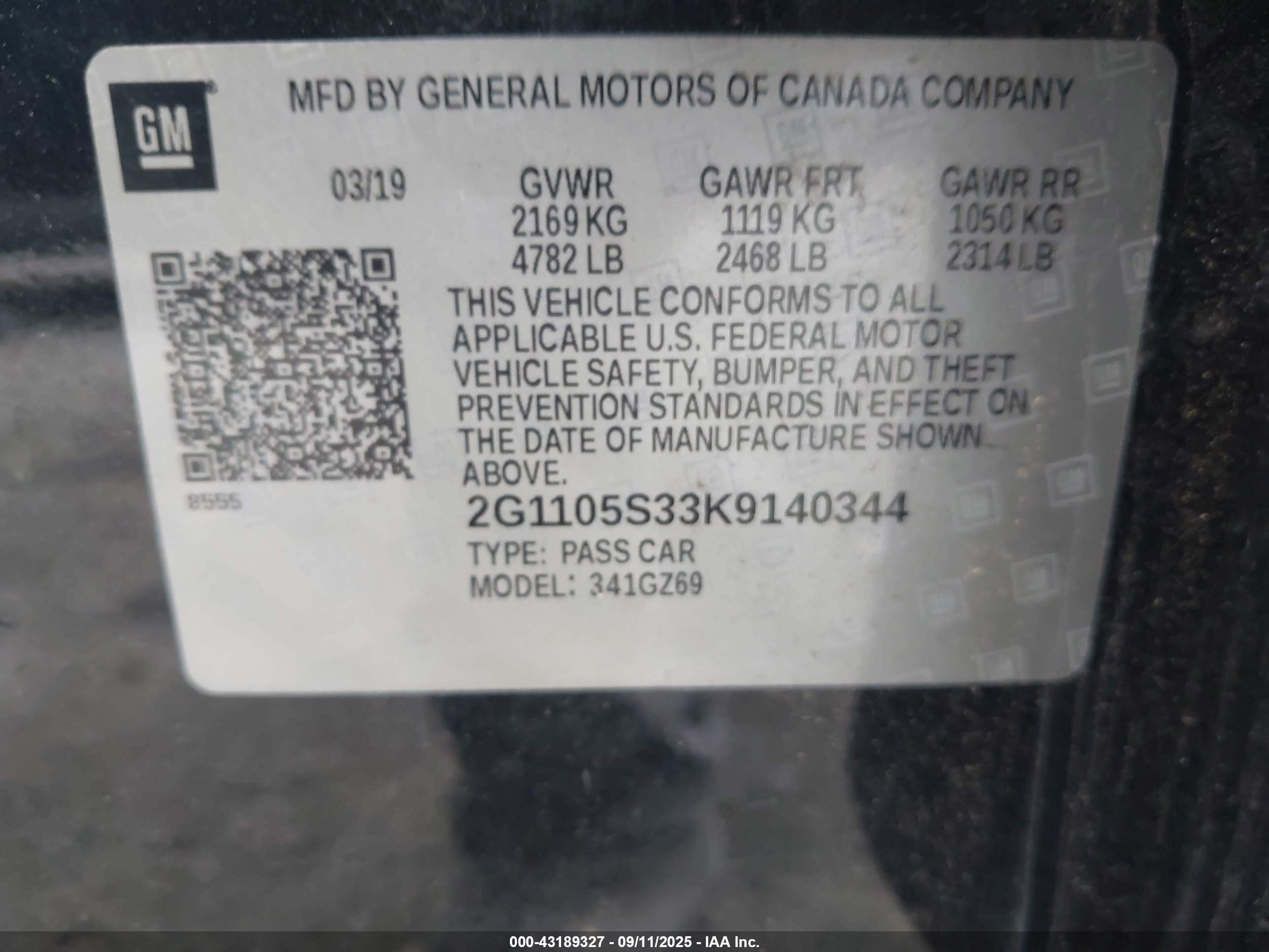 CHEVROLET IMPALA image 9