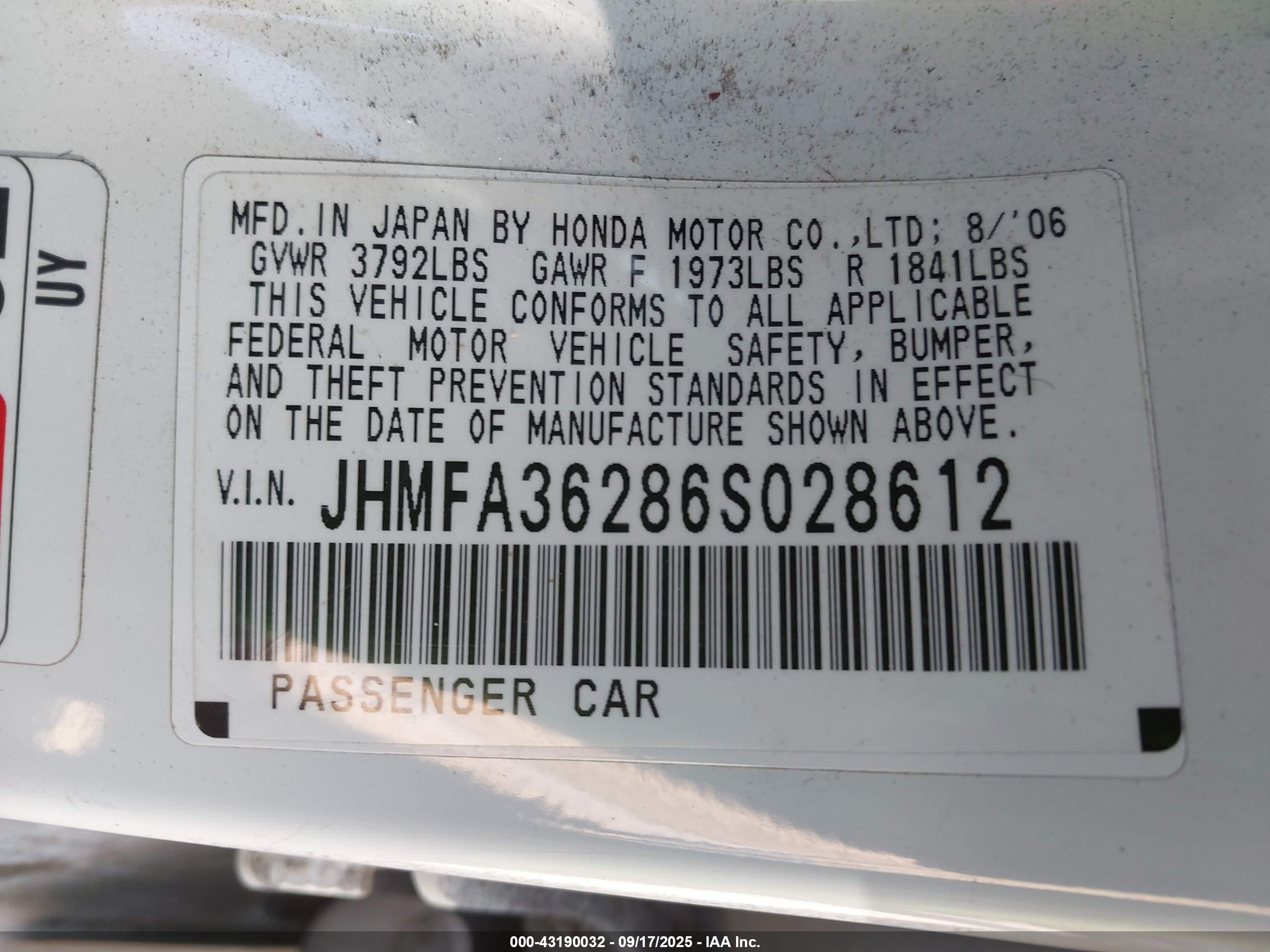 HONDA CIVIC image 9
