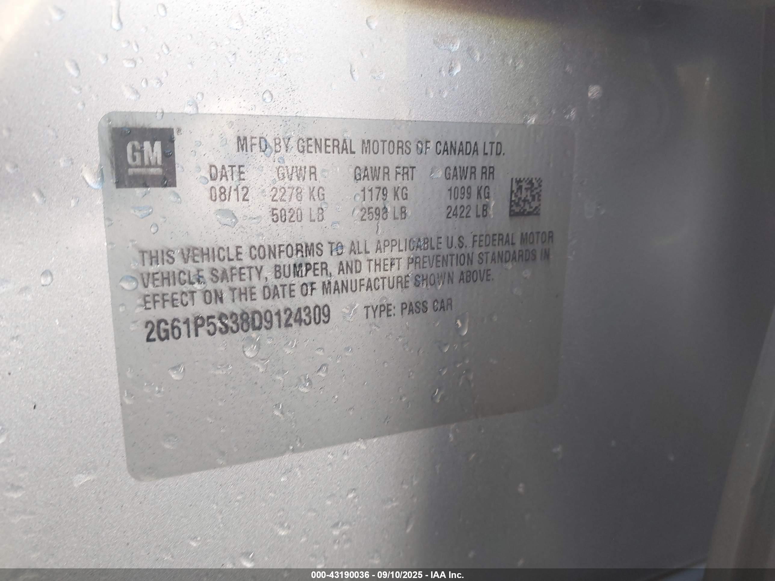 CADILLAC XTS image 9