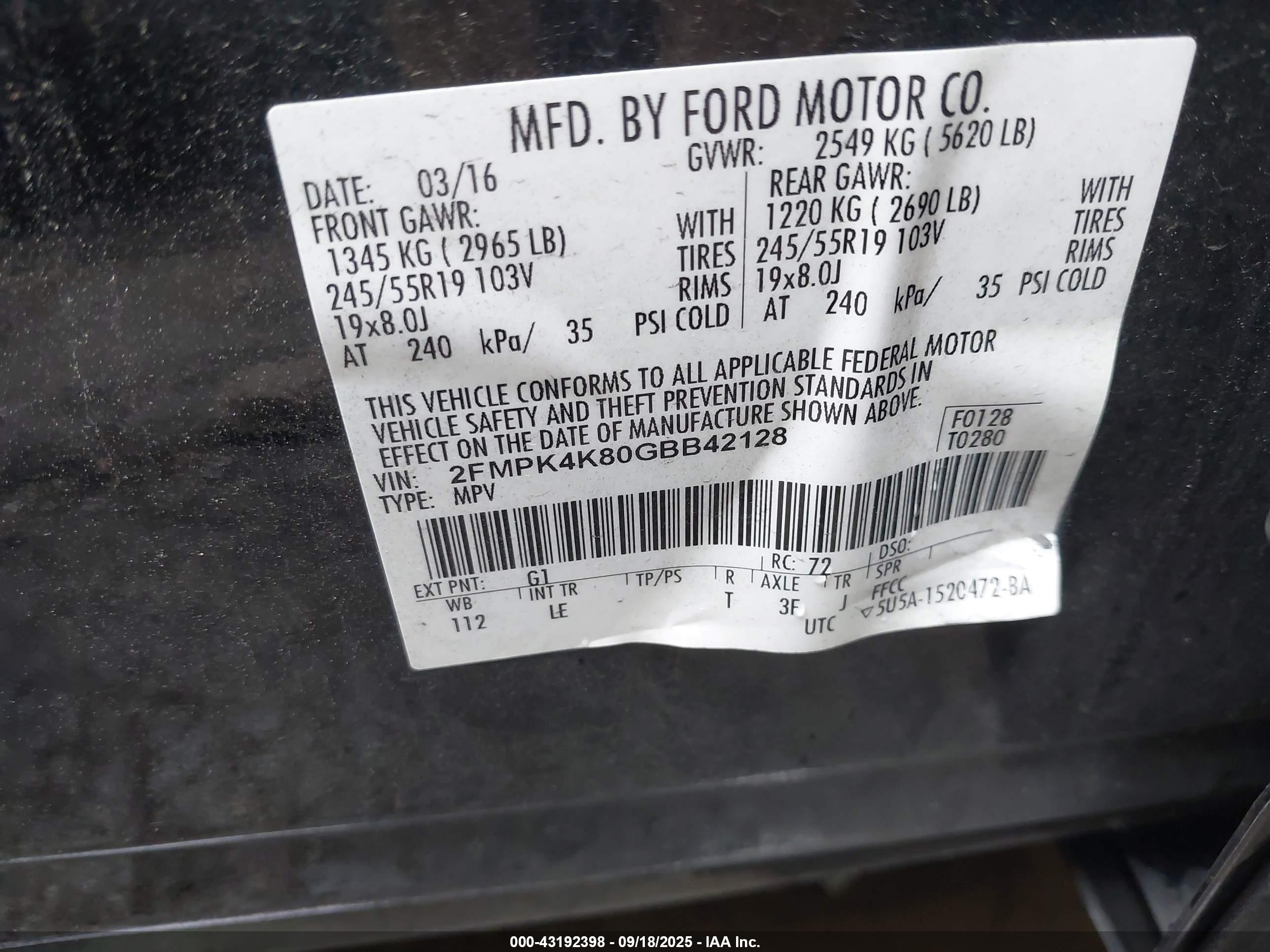 FORD EDGE image 9