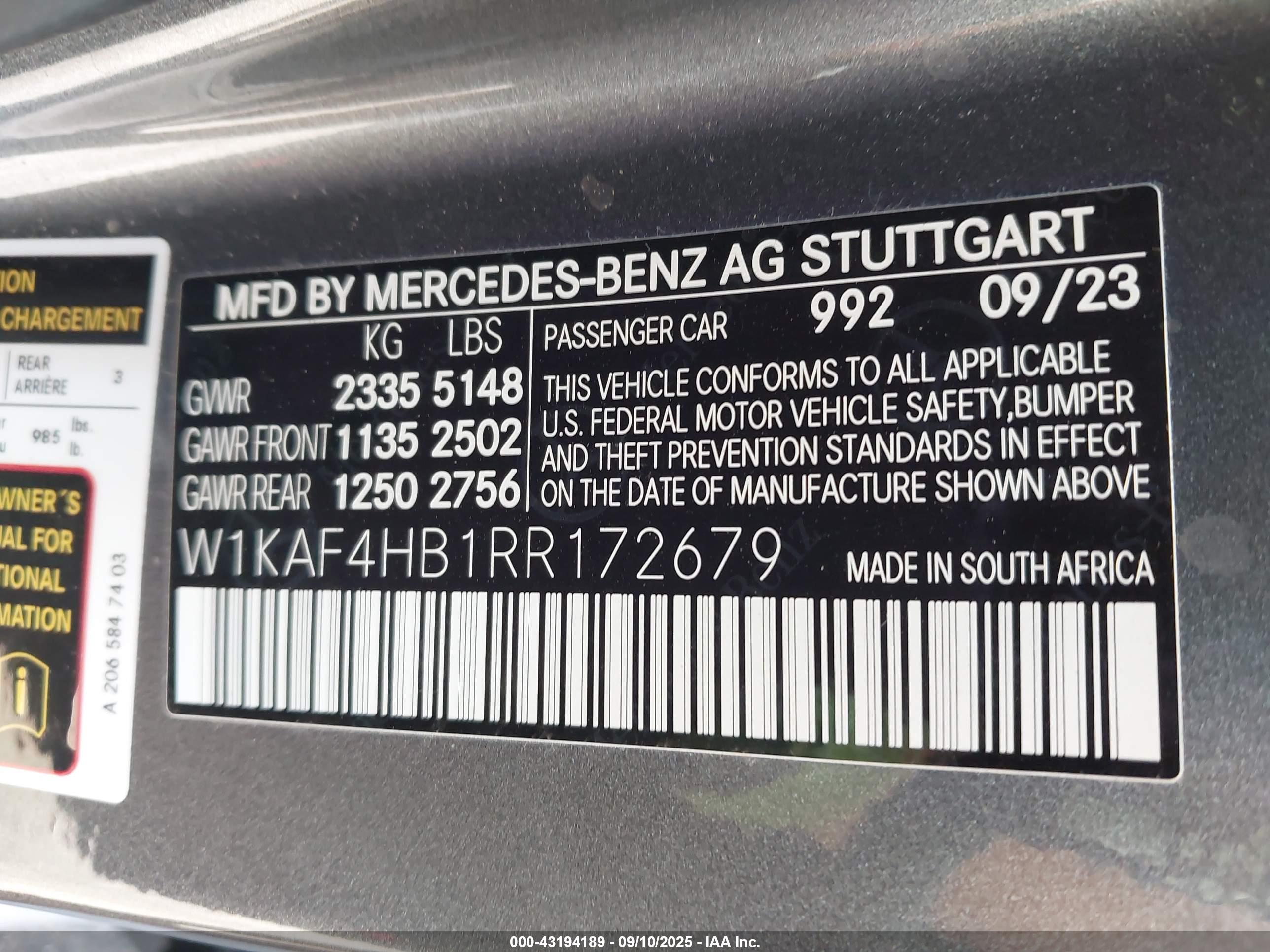 MERCEDES-BENZ C image 9