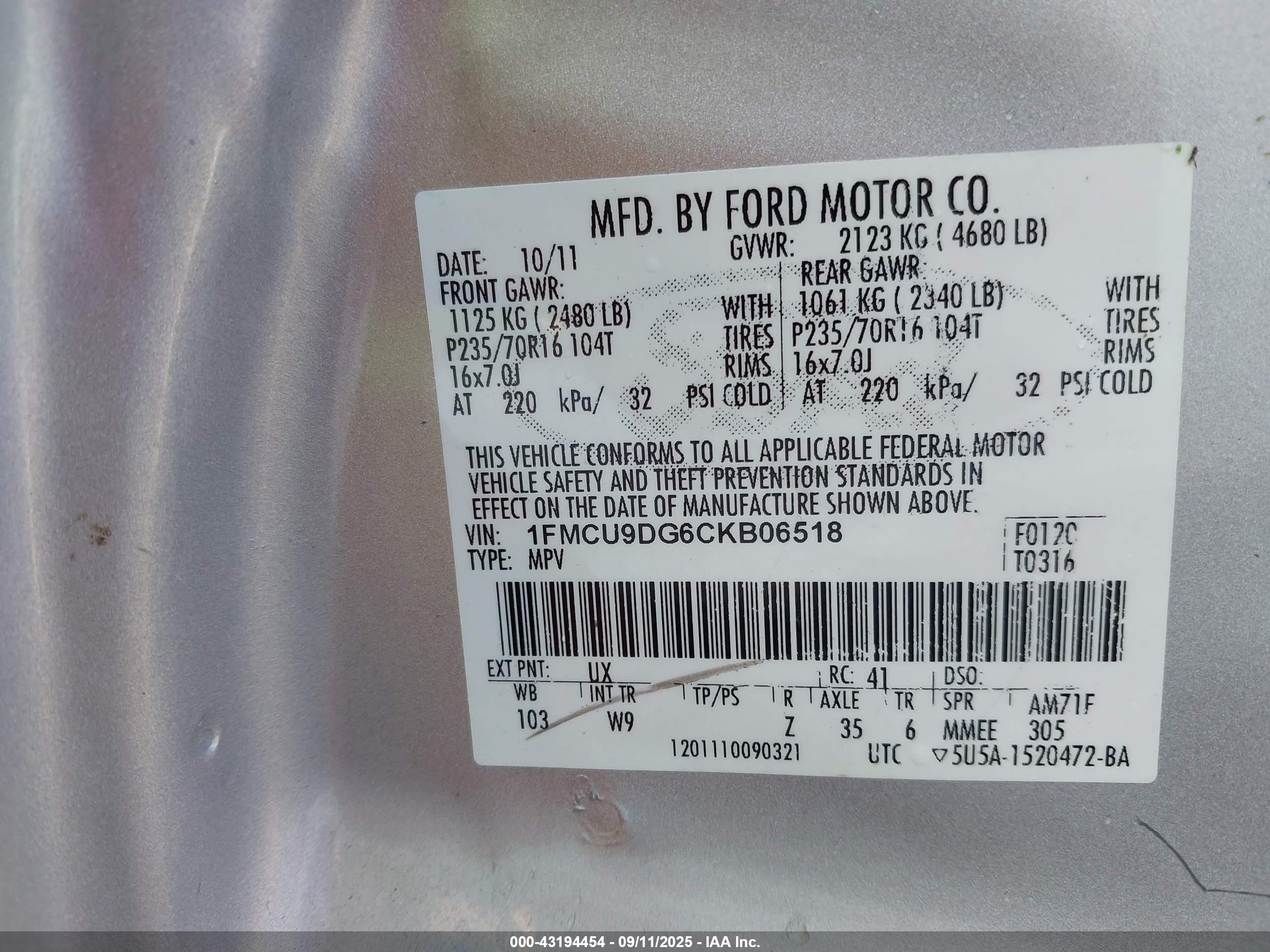 FORD ESCAPE image 9
