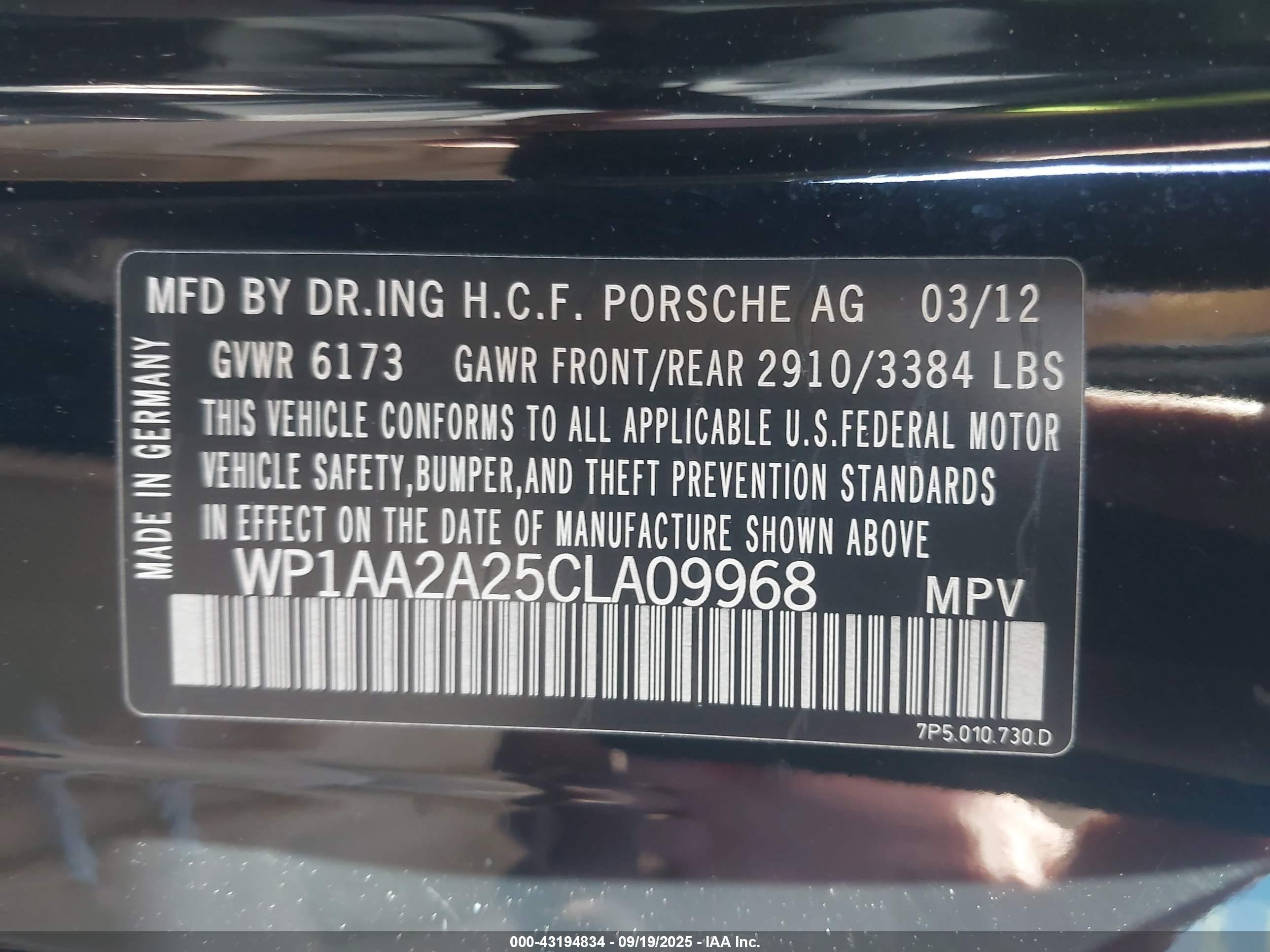 PORSCHE CAYENNE image 9