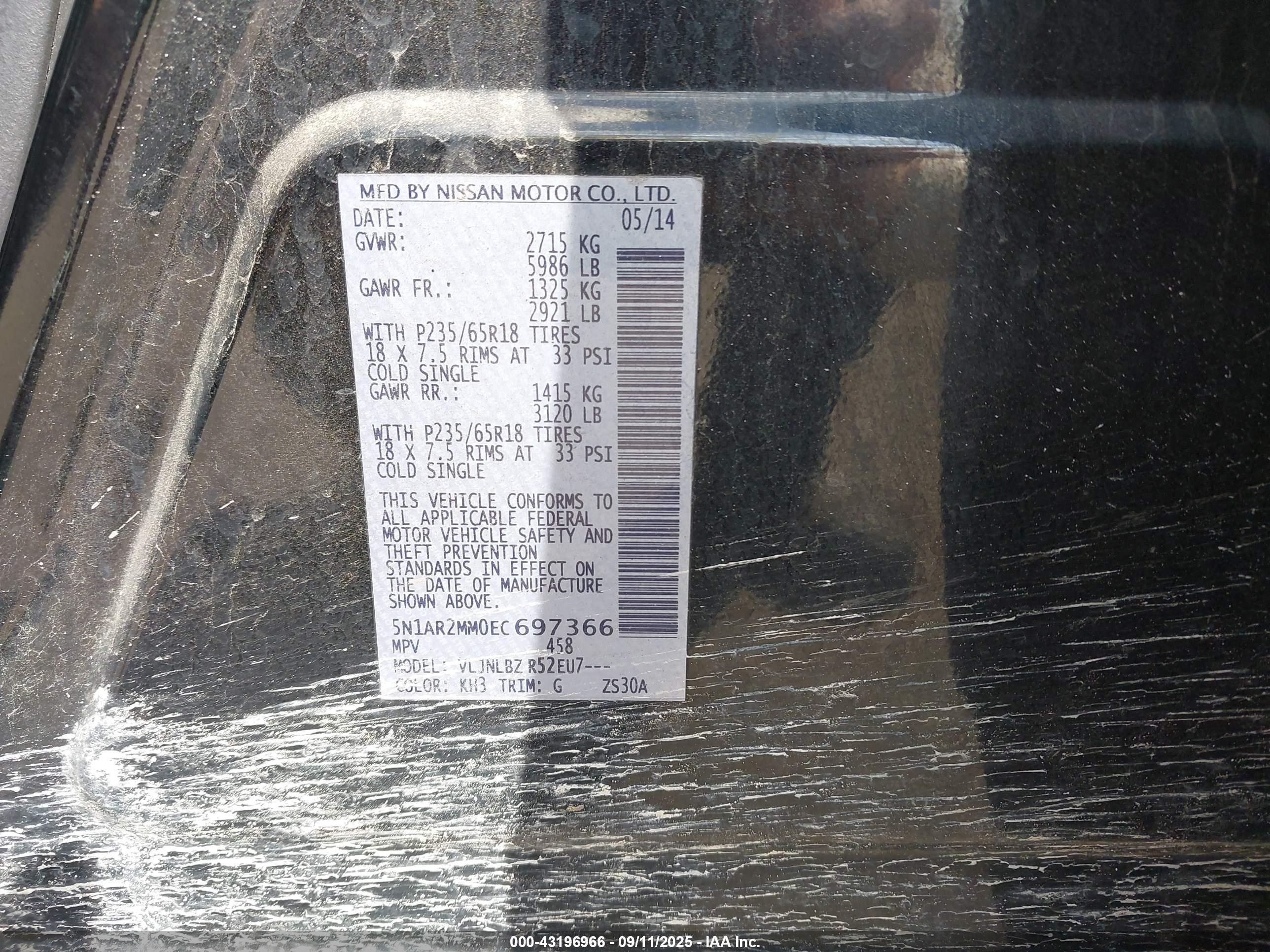 NISSAN PATHFINDER image 9