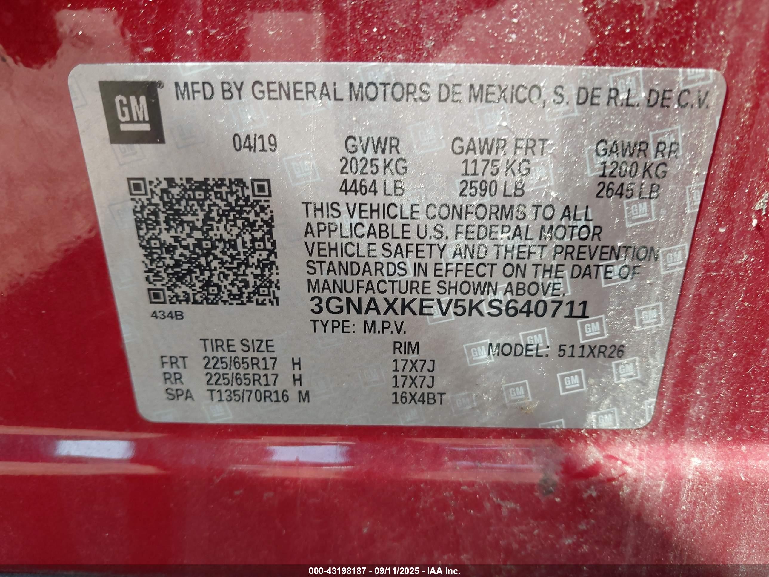 CHEVROLET EQUINOX image 9