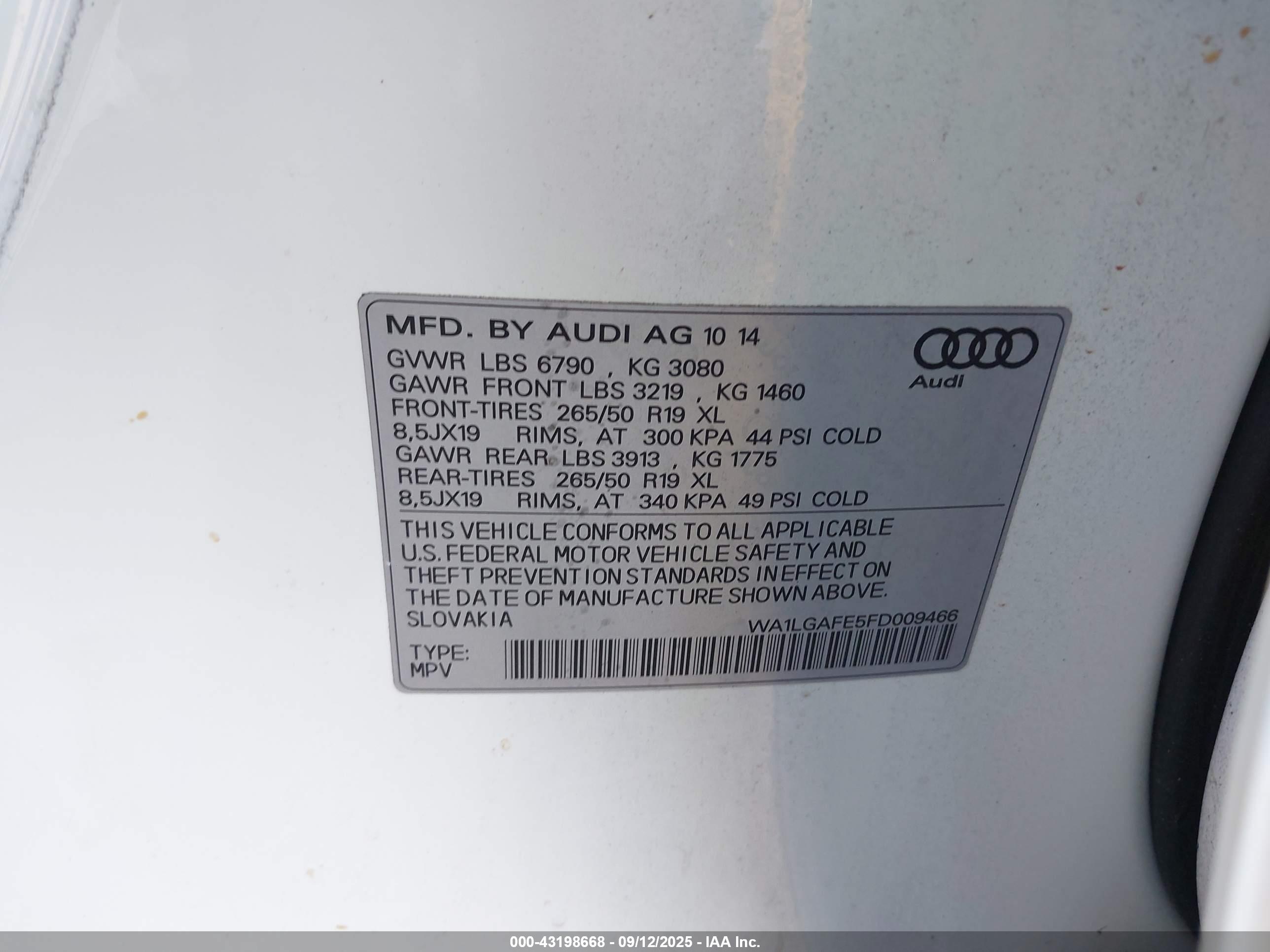 AUDI Q7 image 9