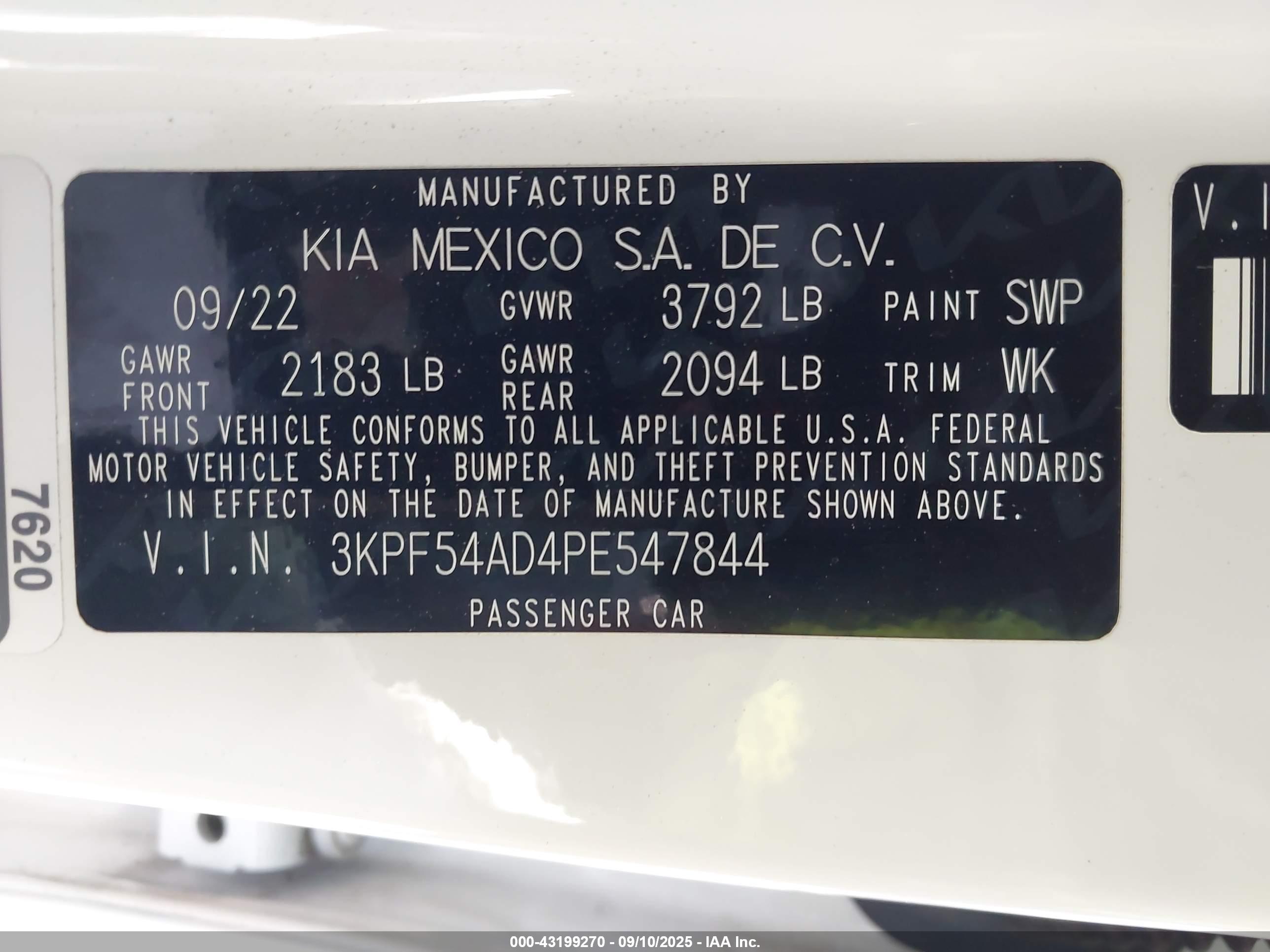 KIA FORTE image 9