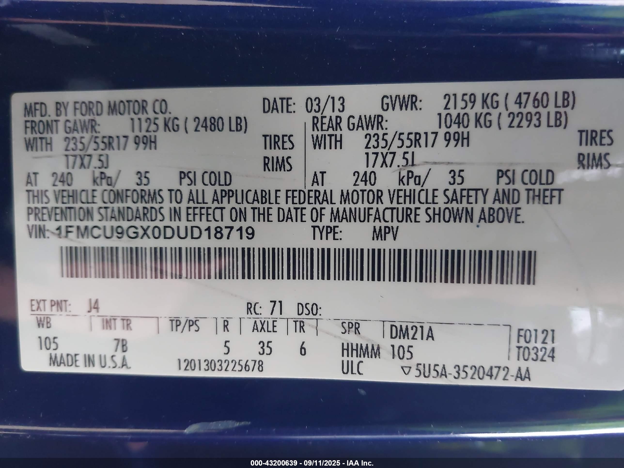 FORD ESCAPE image 9