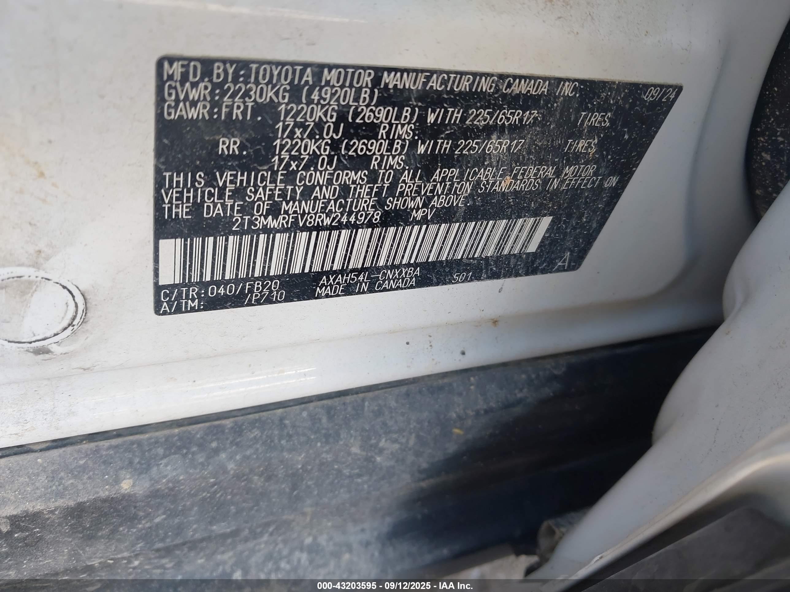 TOYOTA RAV4 image 9