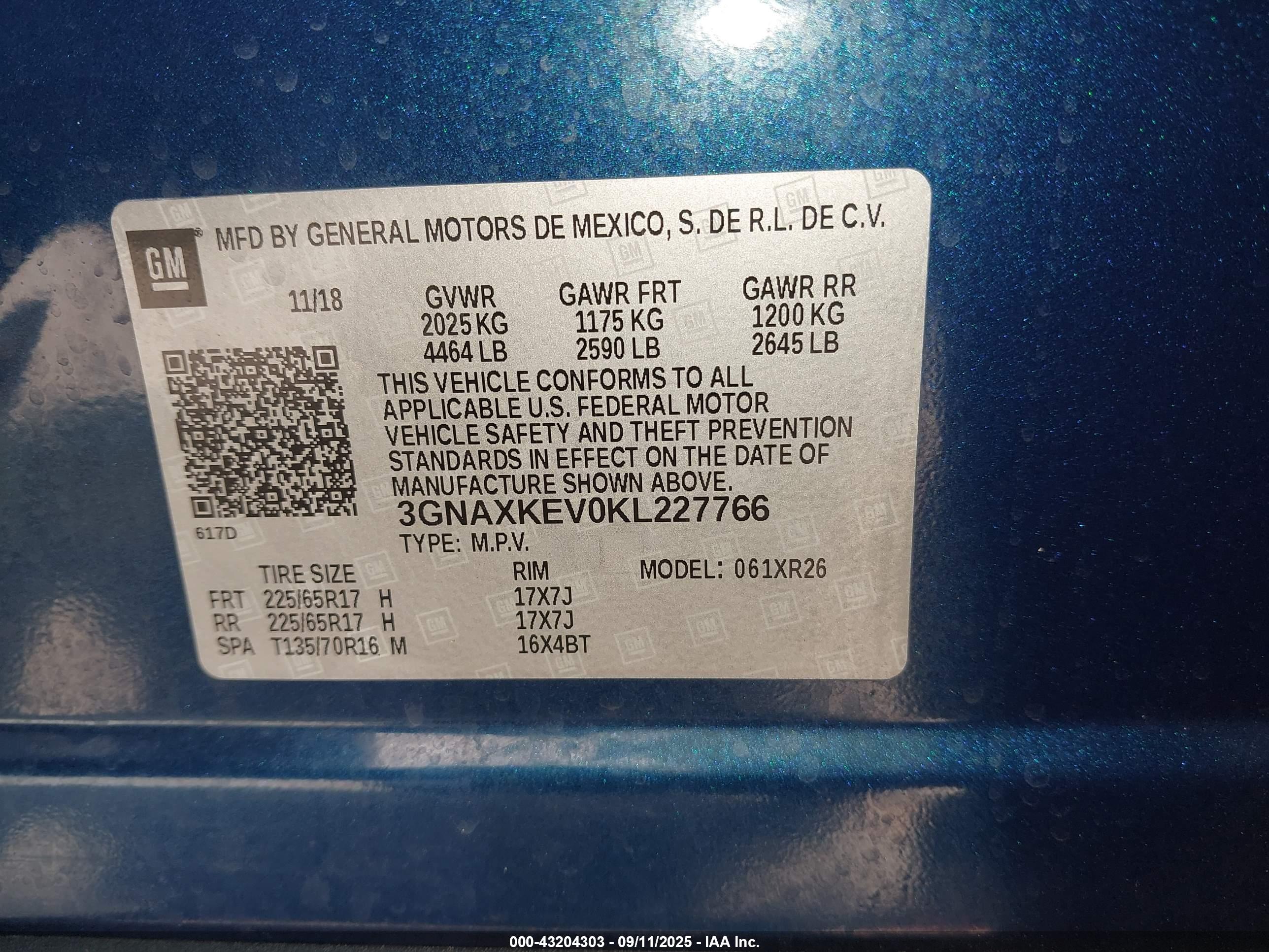 CHEVROLET EQUINOX image 9