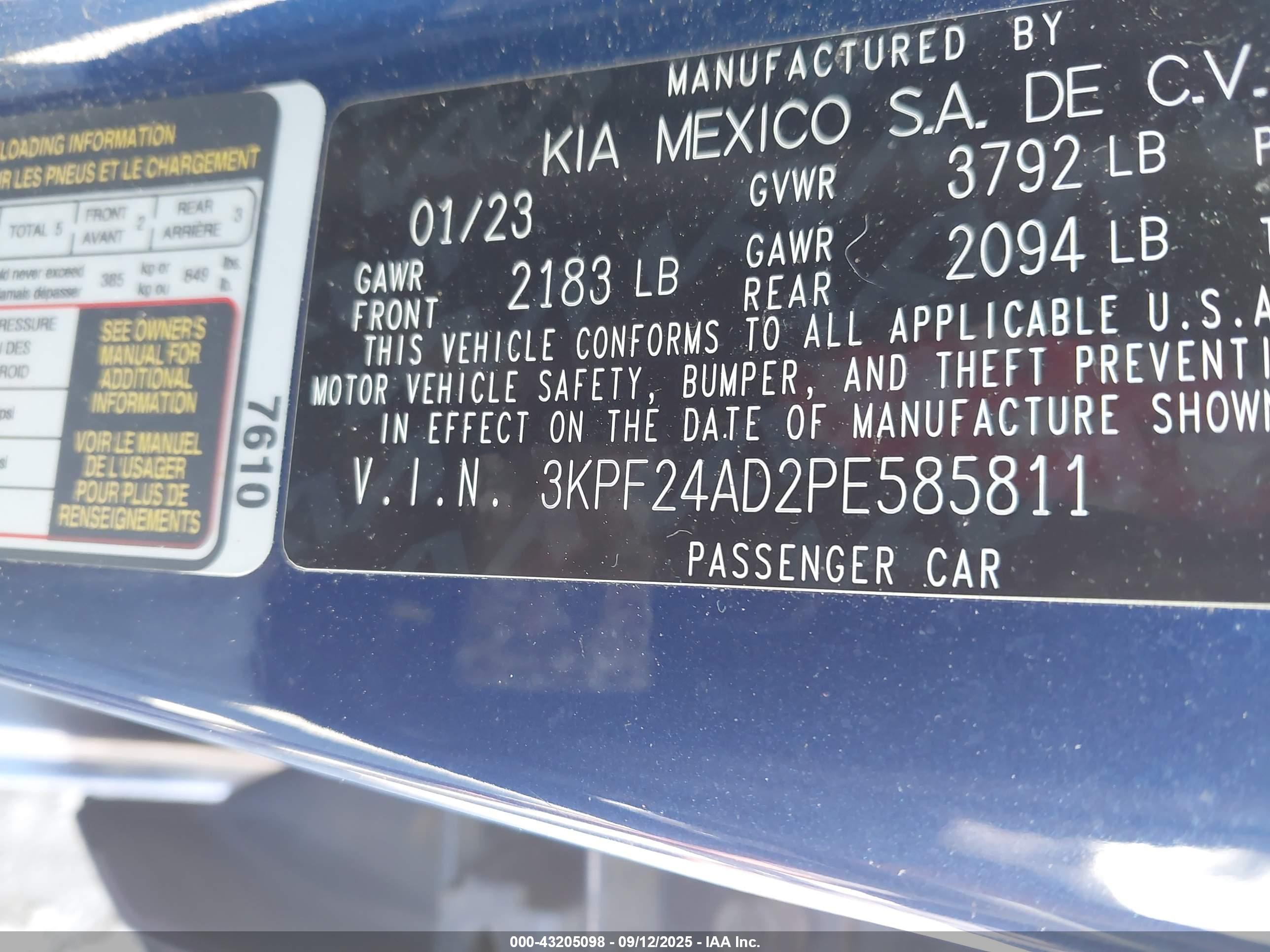 KIA FORTE image 9
