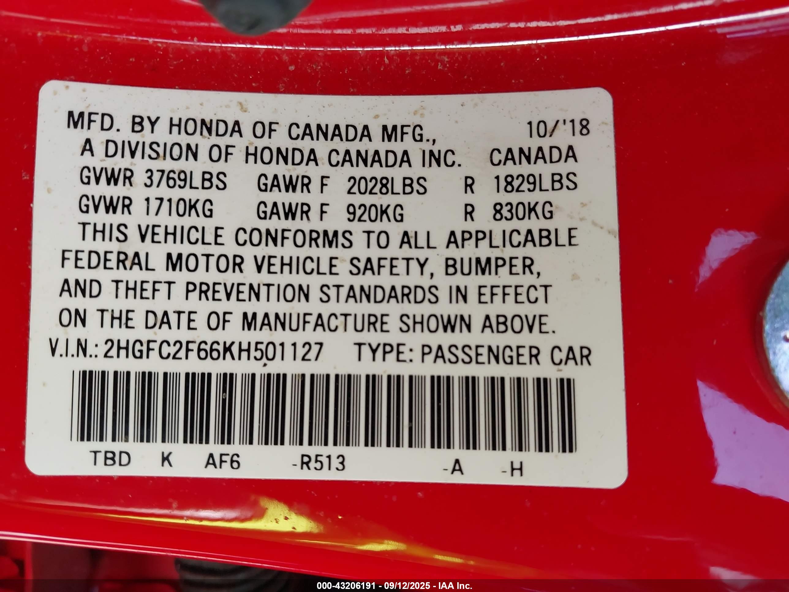 HONDA CIVIC image 9