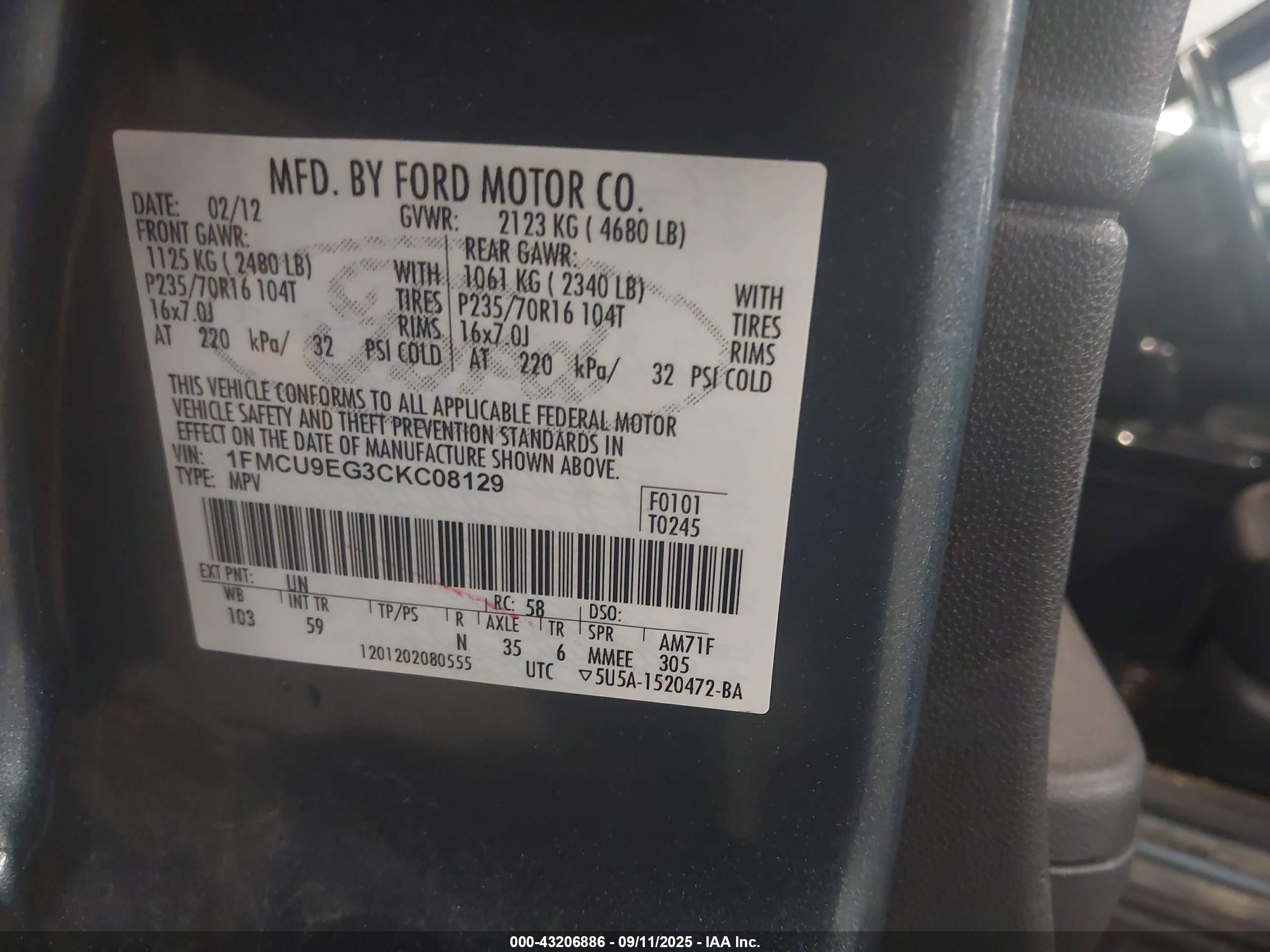 FORD ESCAPE image 9