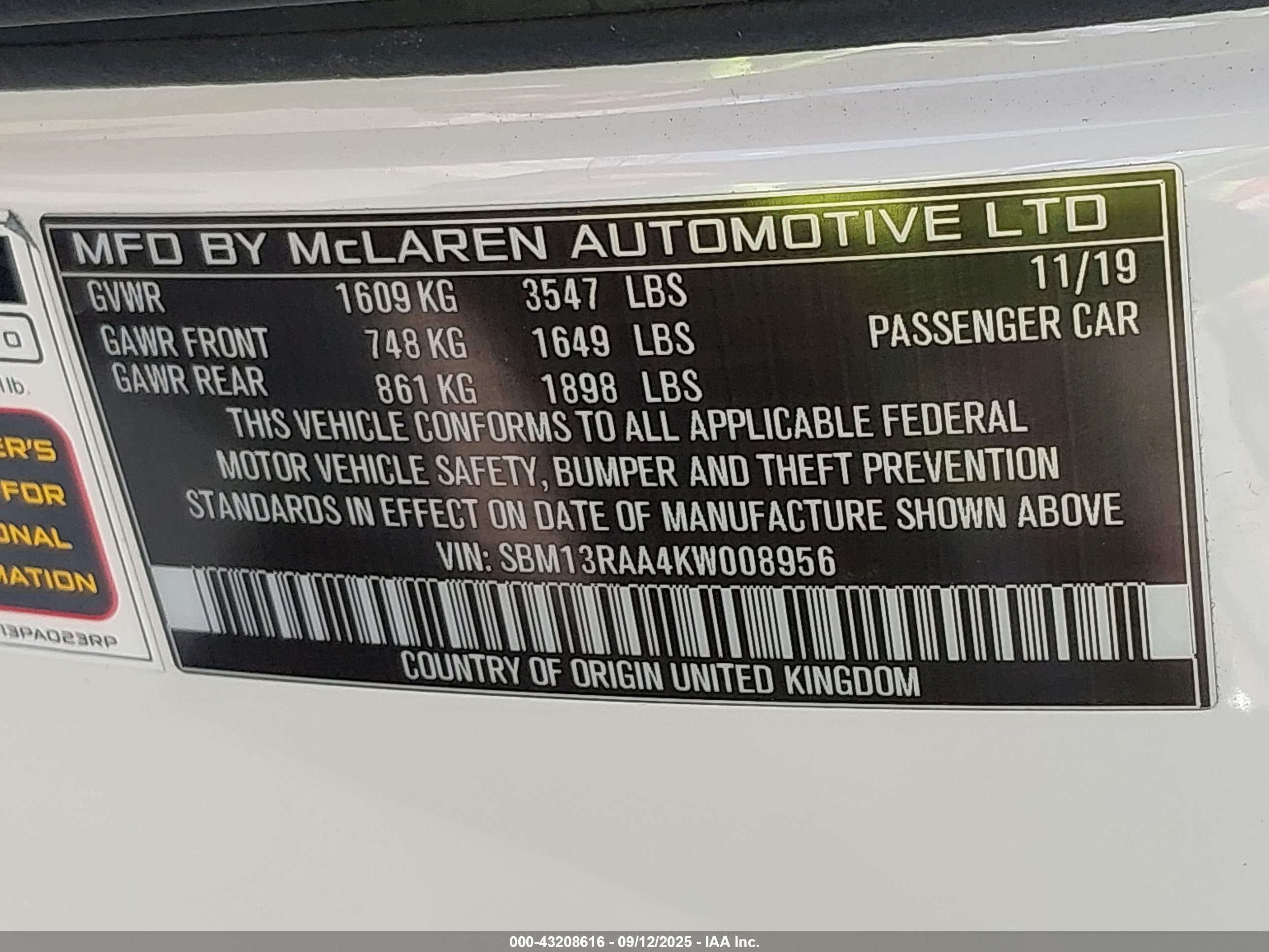 MCLAREN 600LT image 9