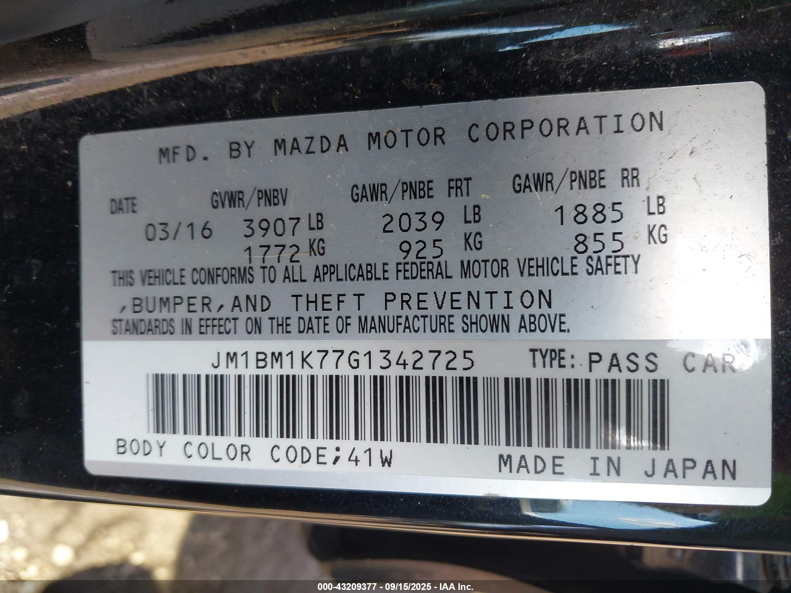 MAZDA MAZDA3 image 9