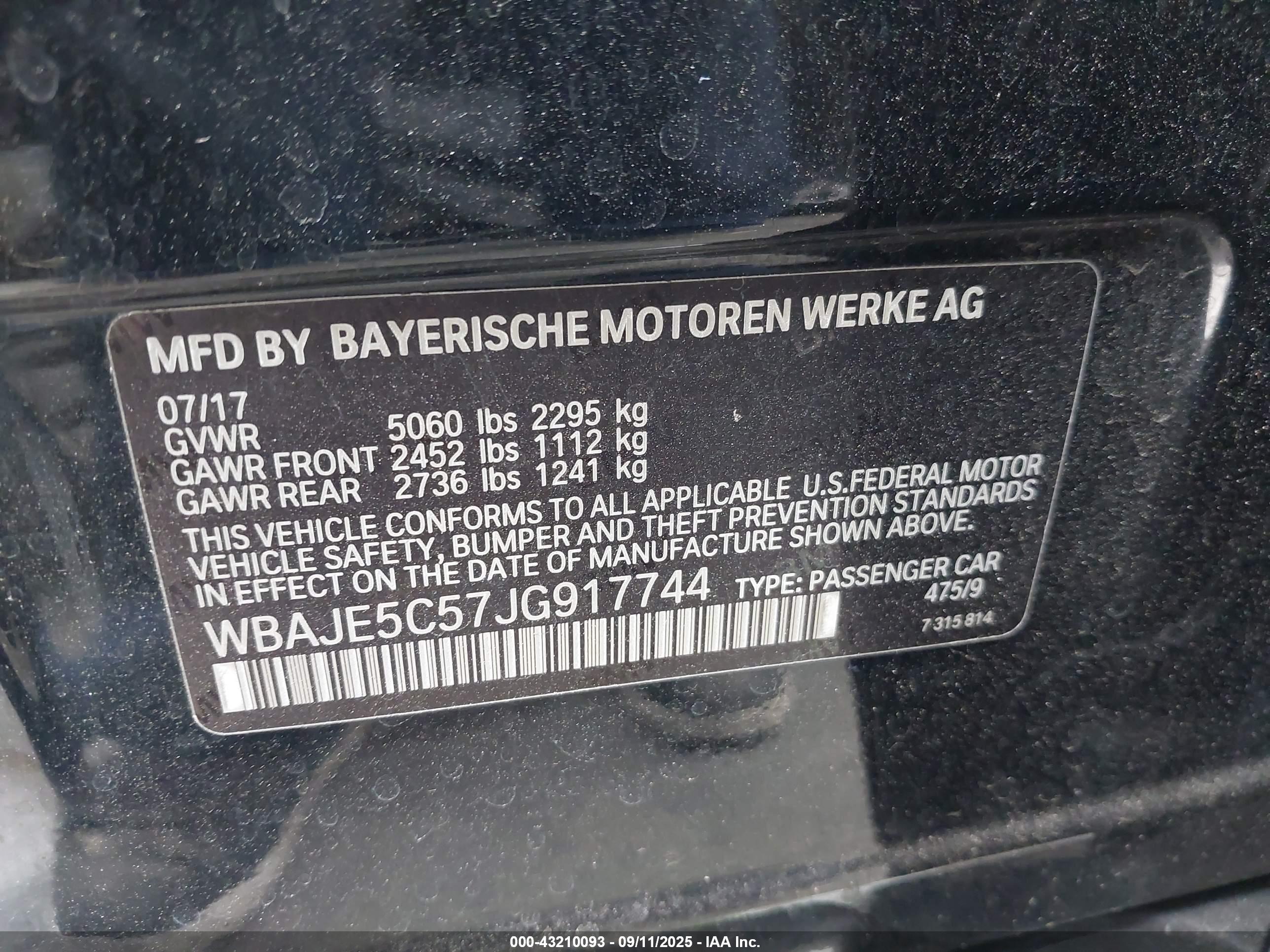 BMW 540I image 9