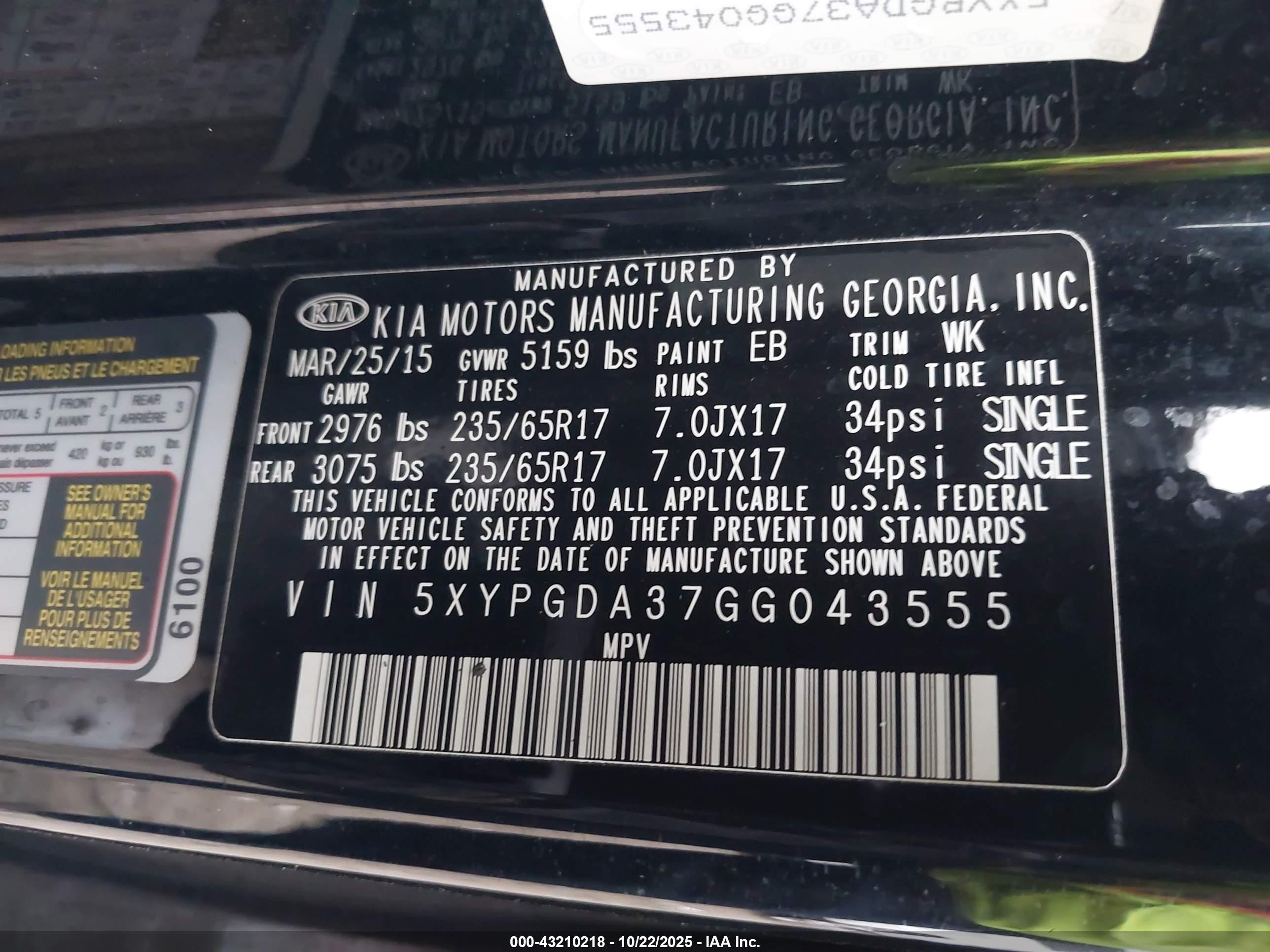 KIA SORENTO image 9