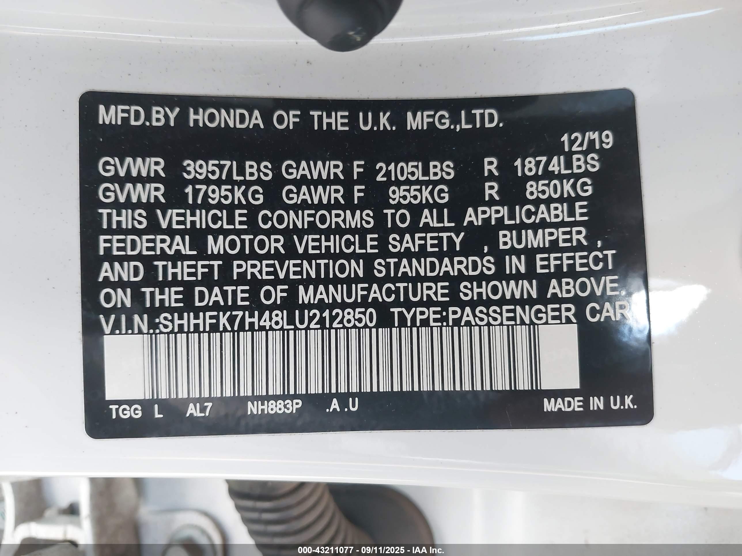 HONDA CIVIC image 9