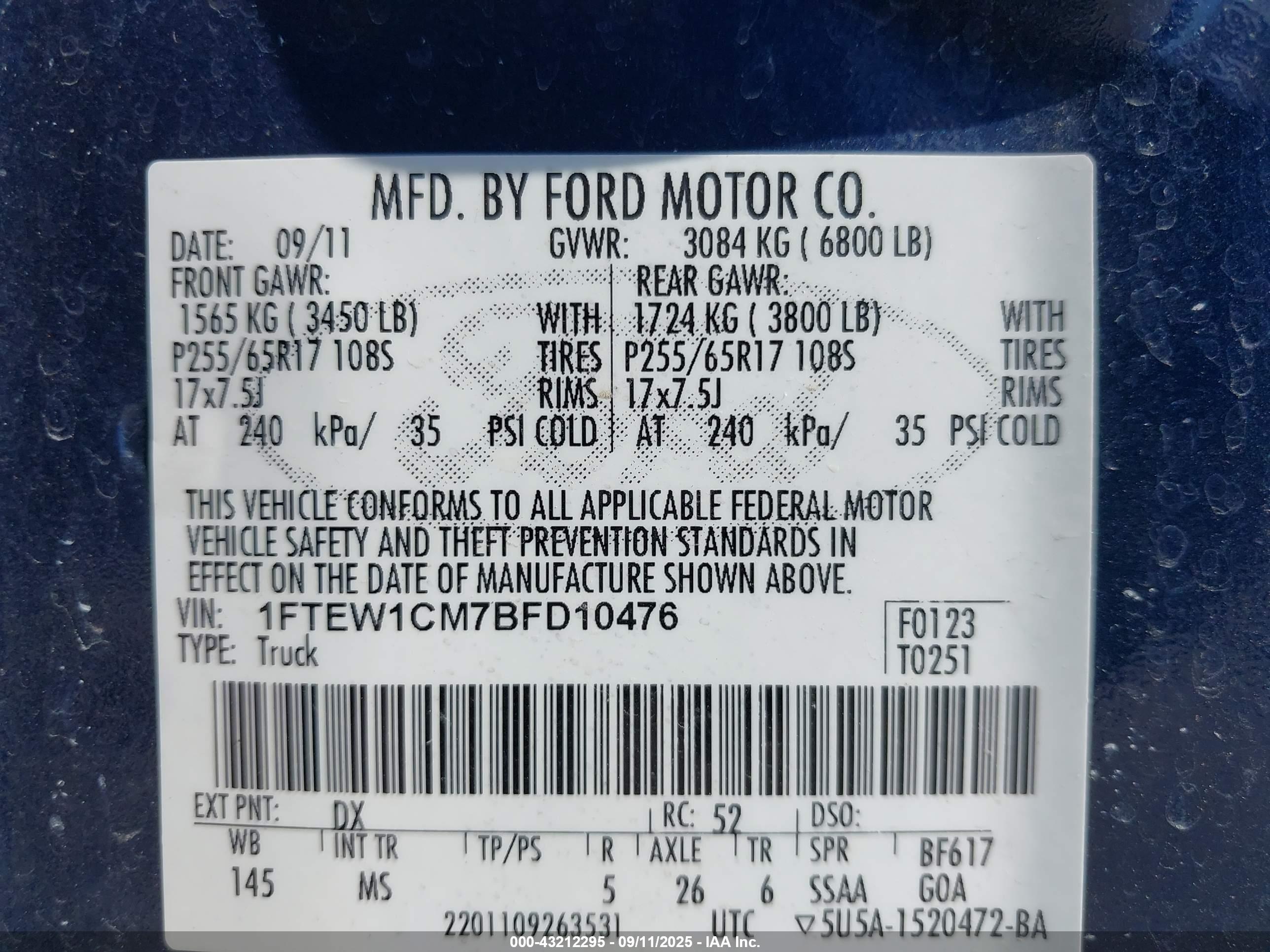 FORD F-150 image 9