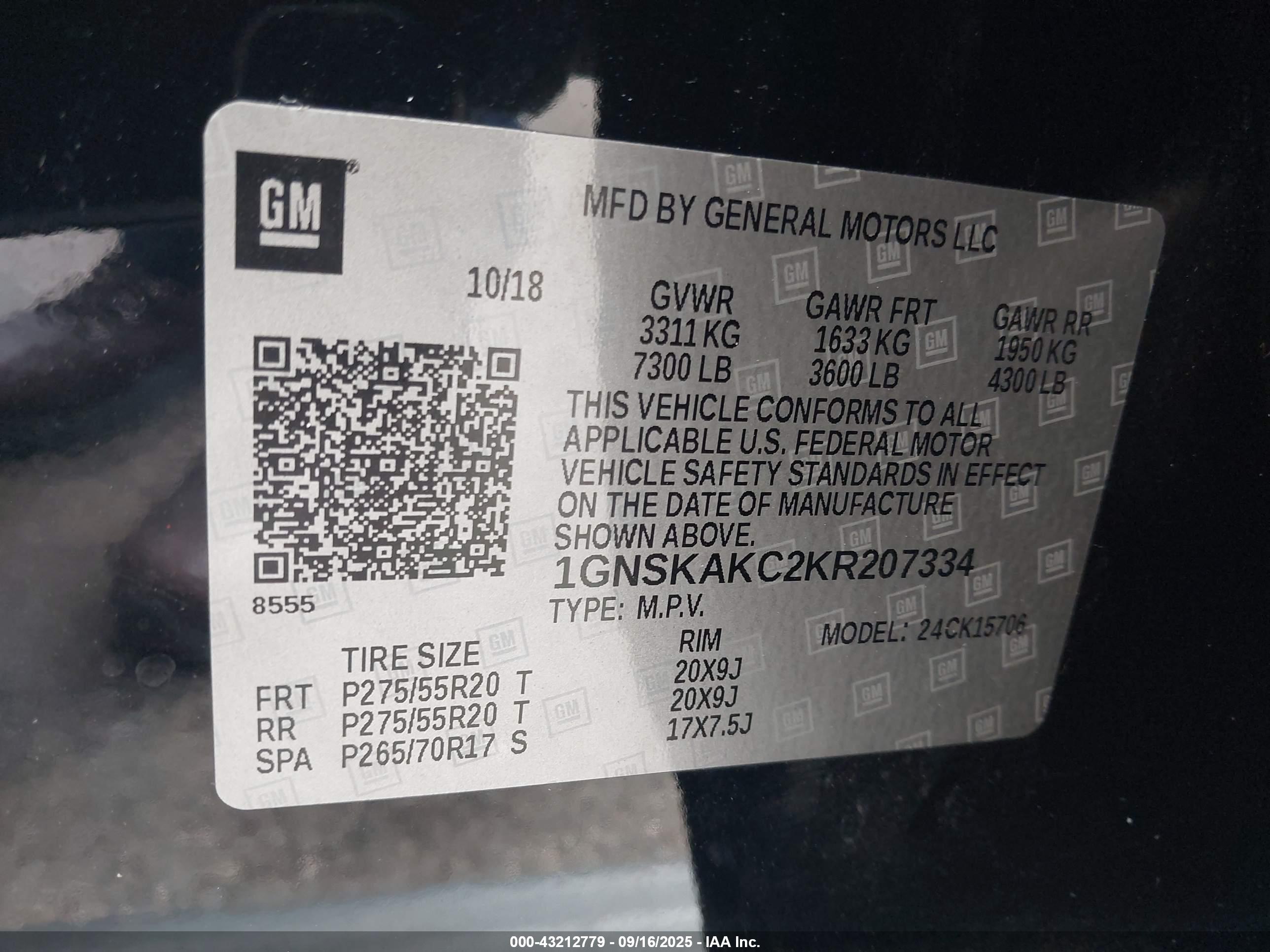 CHEVROLET TAHOE image 9