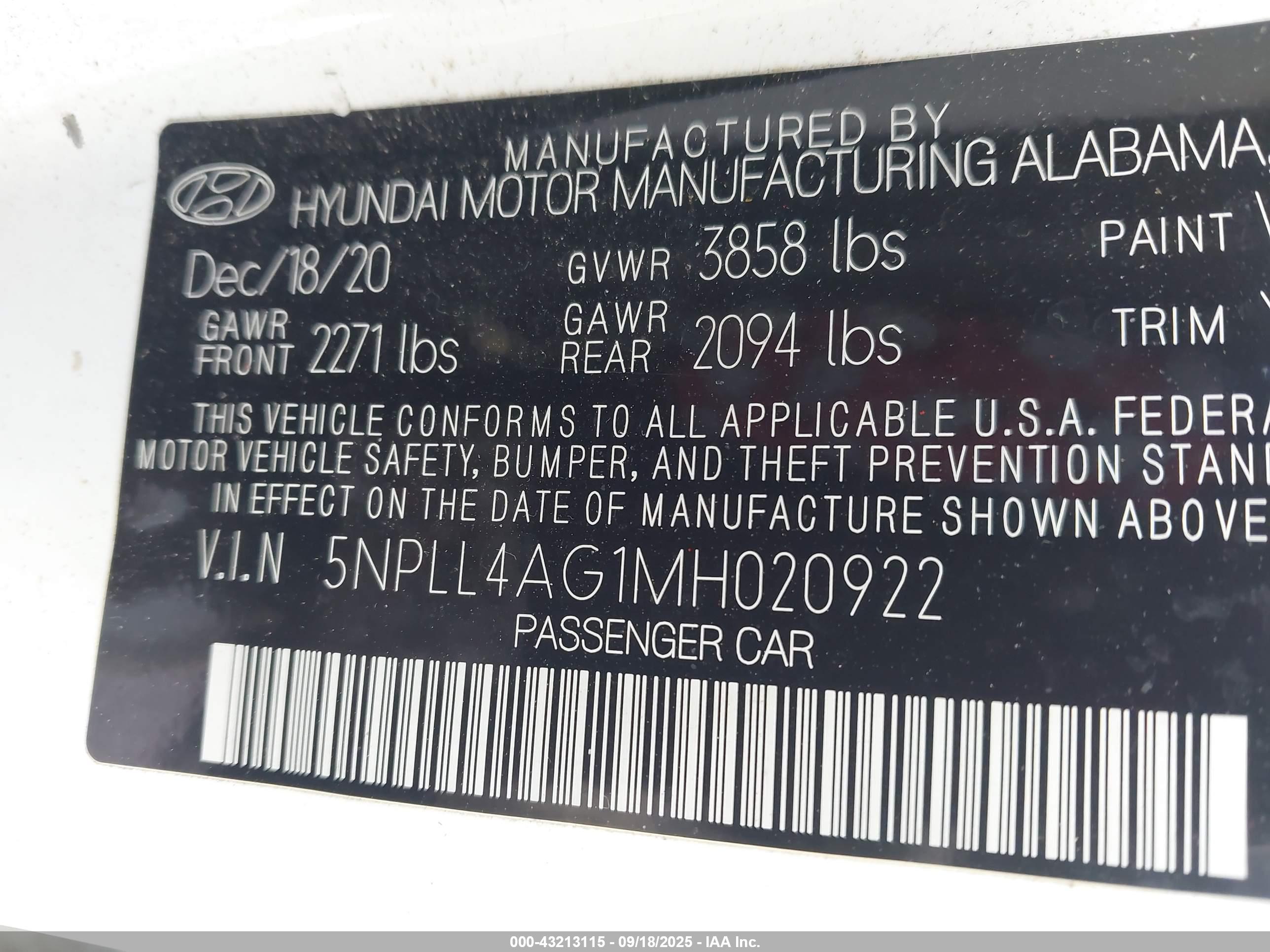 HYUNDAI ELANTRA image 9