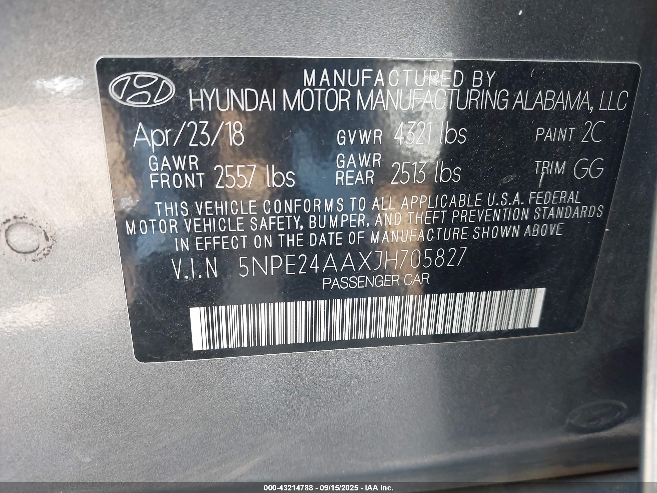 HYUNDAI SONATA image 9