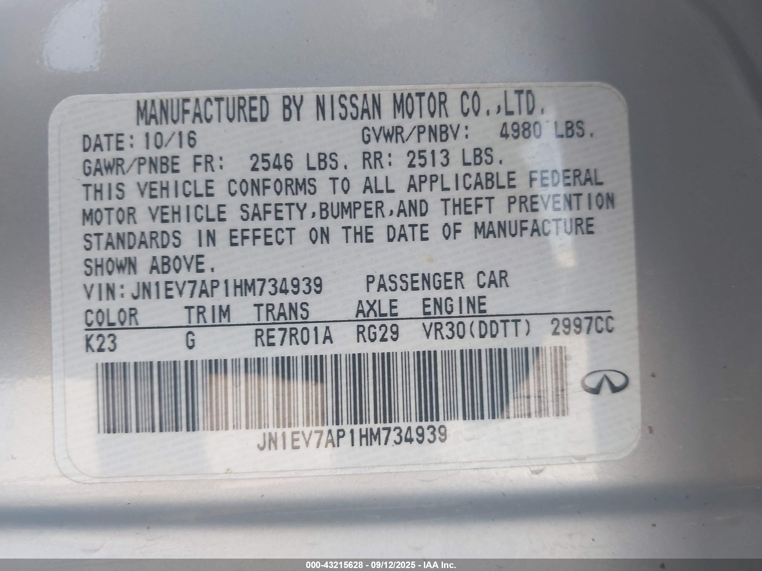 INFINITI Q50 image 9