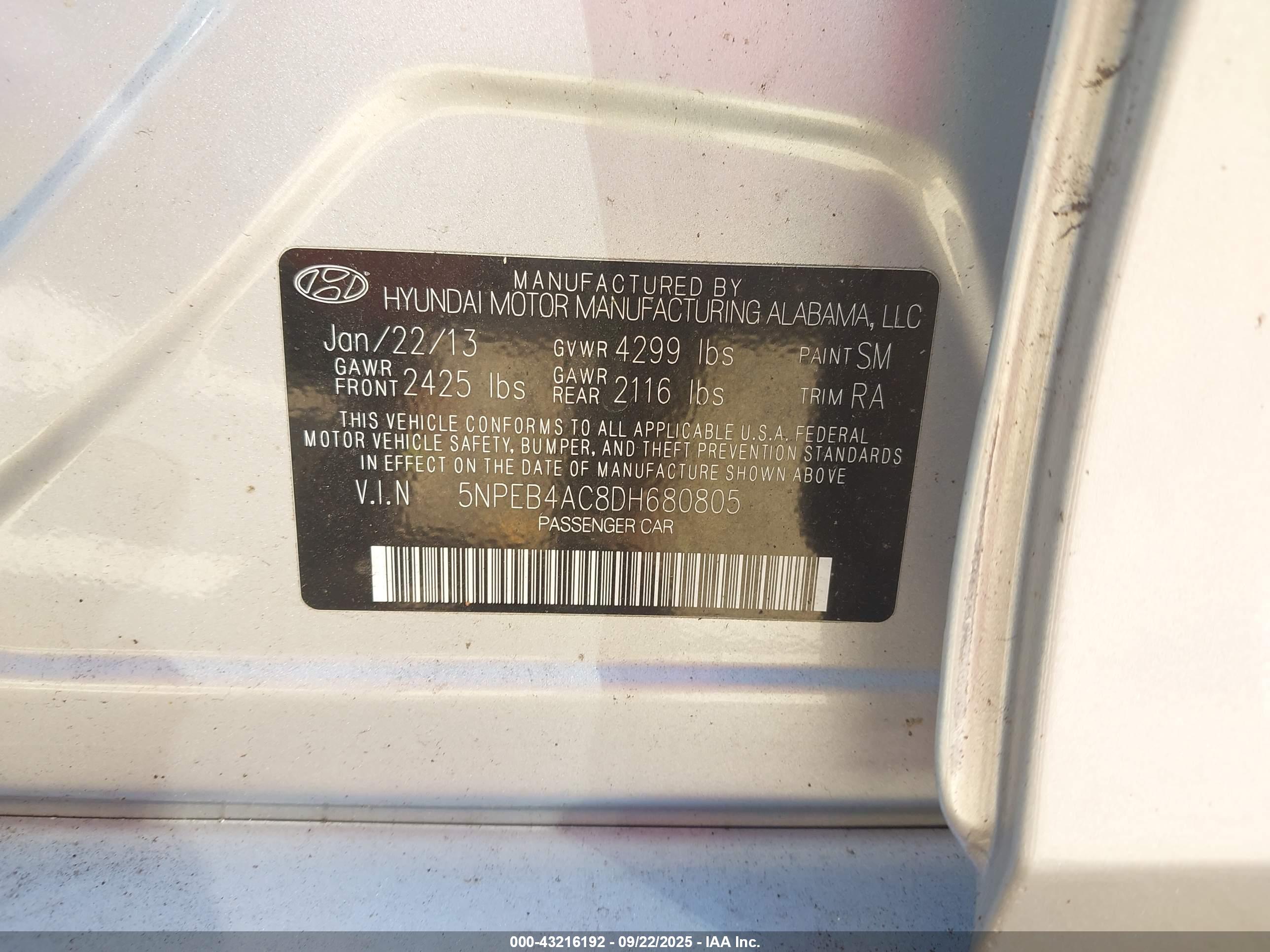 HYUNDAI SONATA image 9