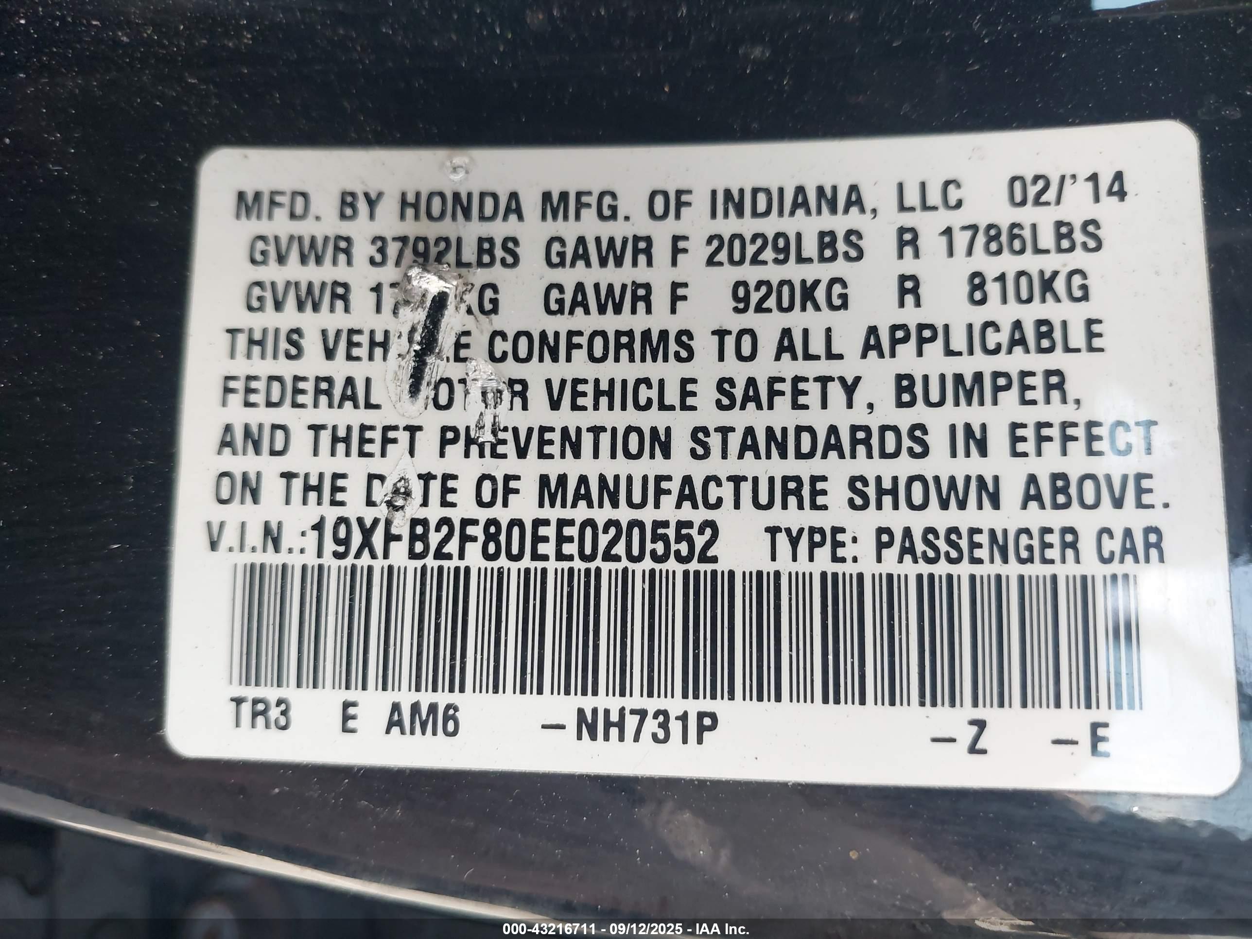 HONDA CIVIC image 9