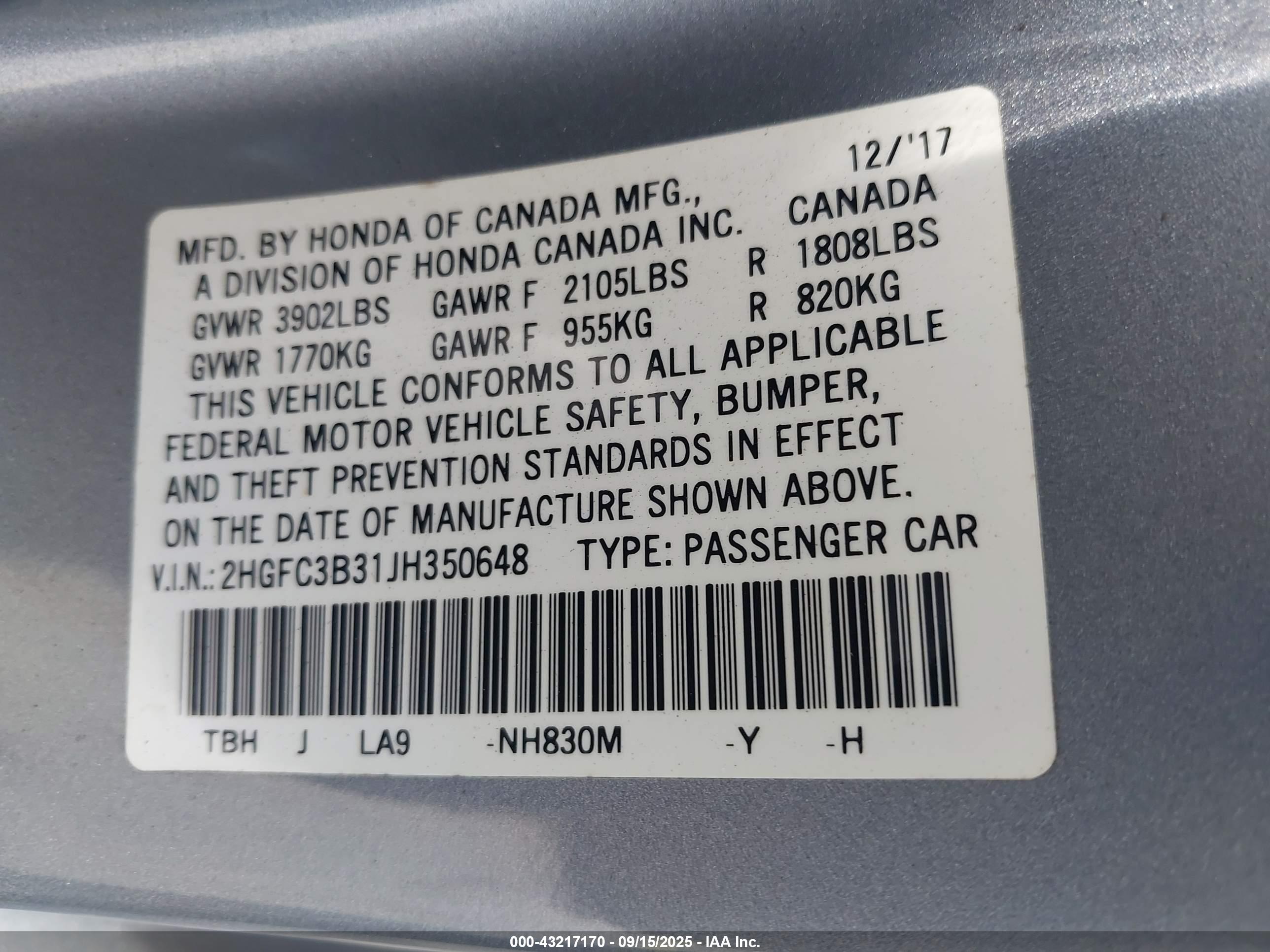 HONDA CIVIC image 9
