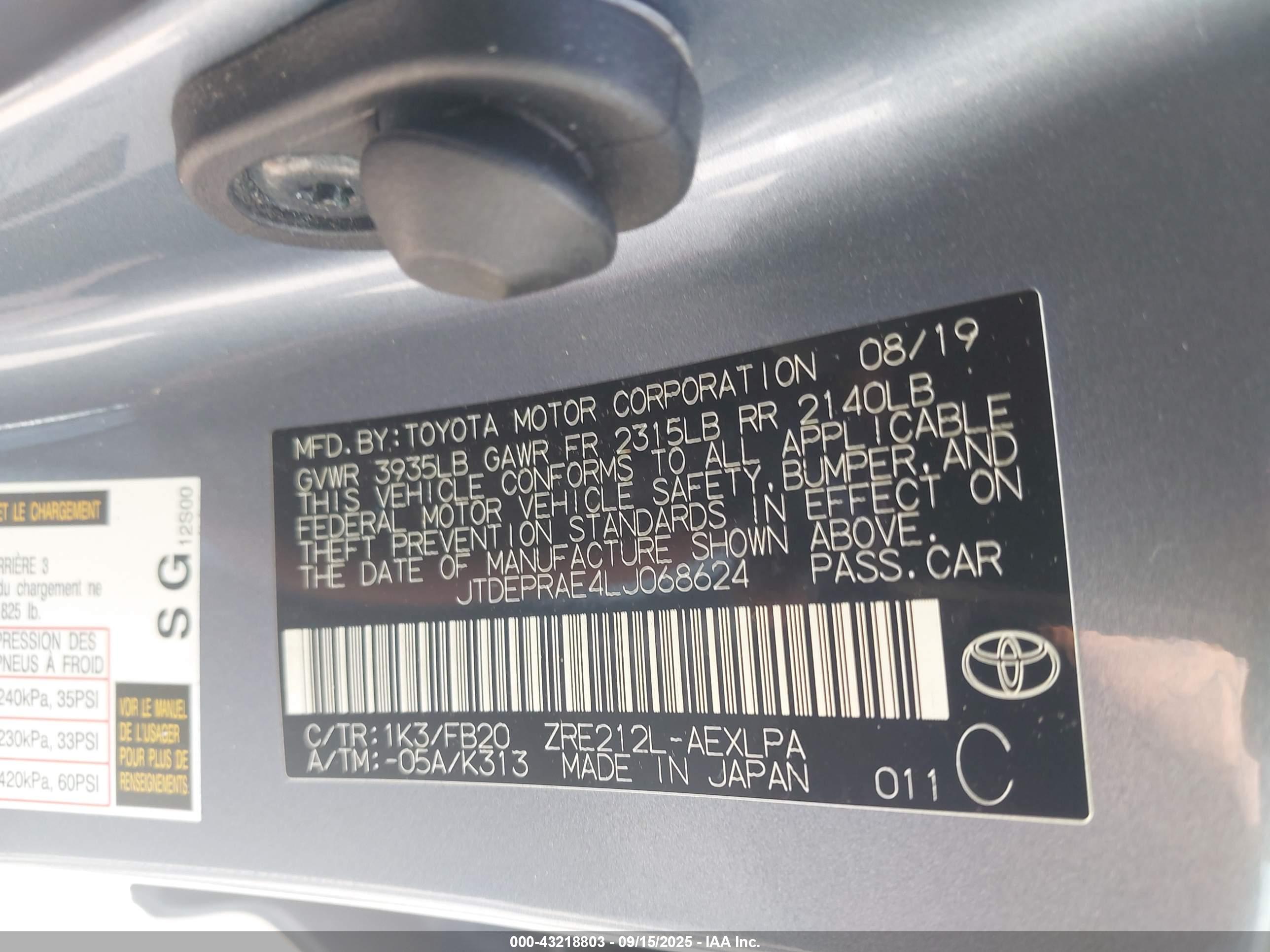 TOYOTA COROLLA image 9