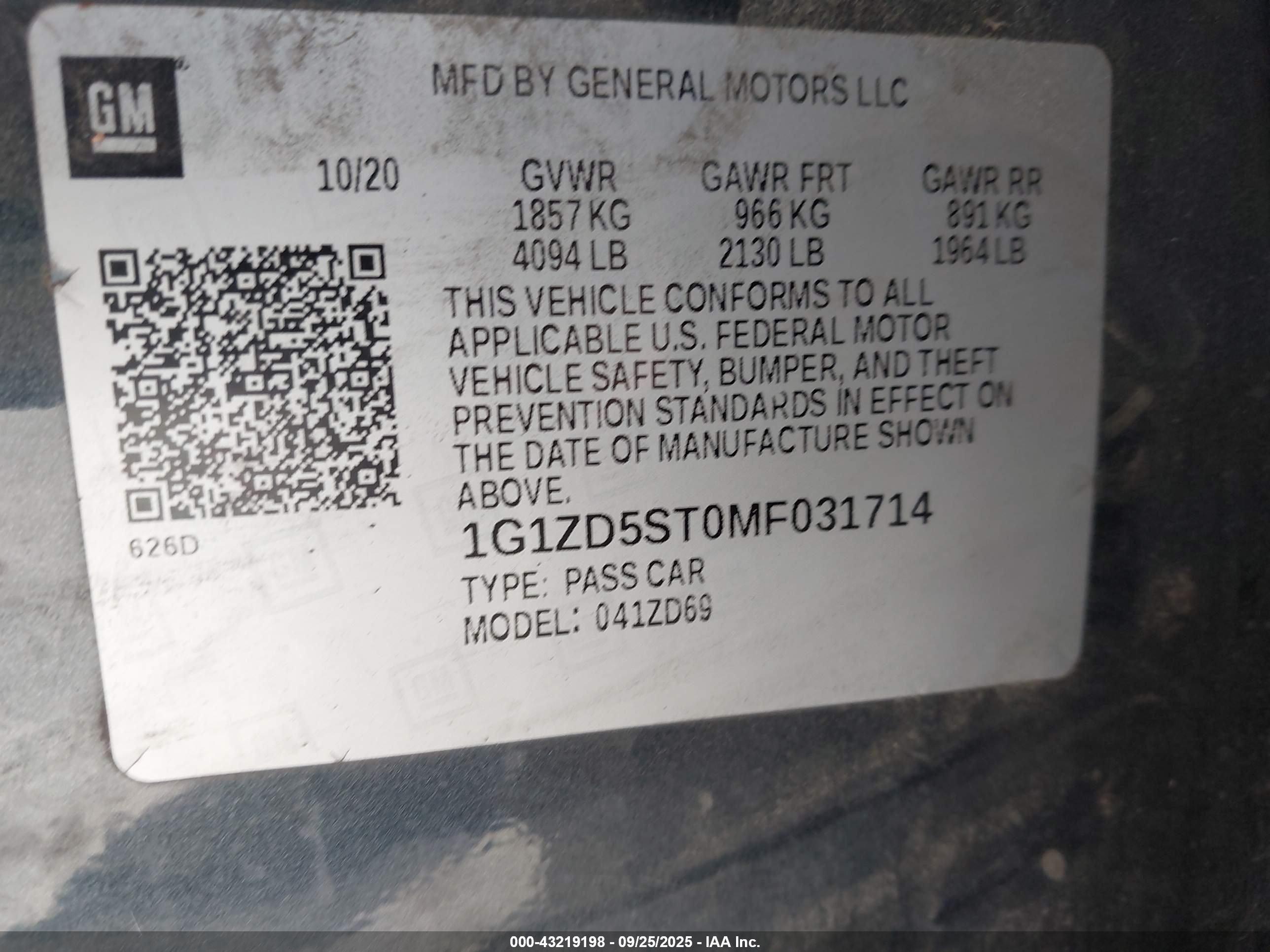 CHEVROLET MALIBU image 9