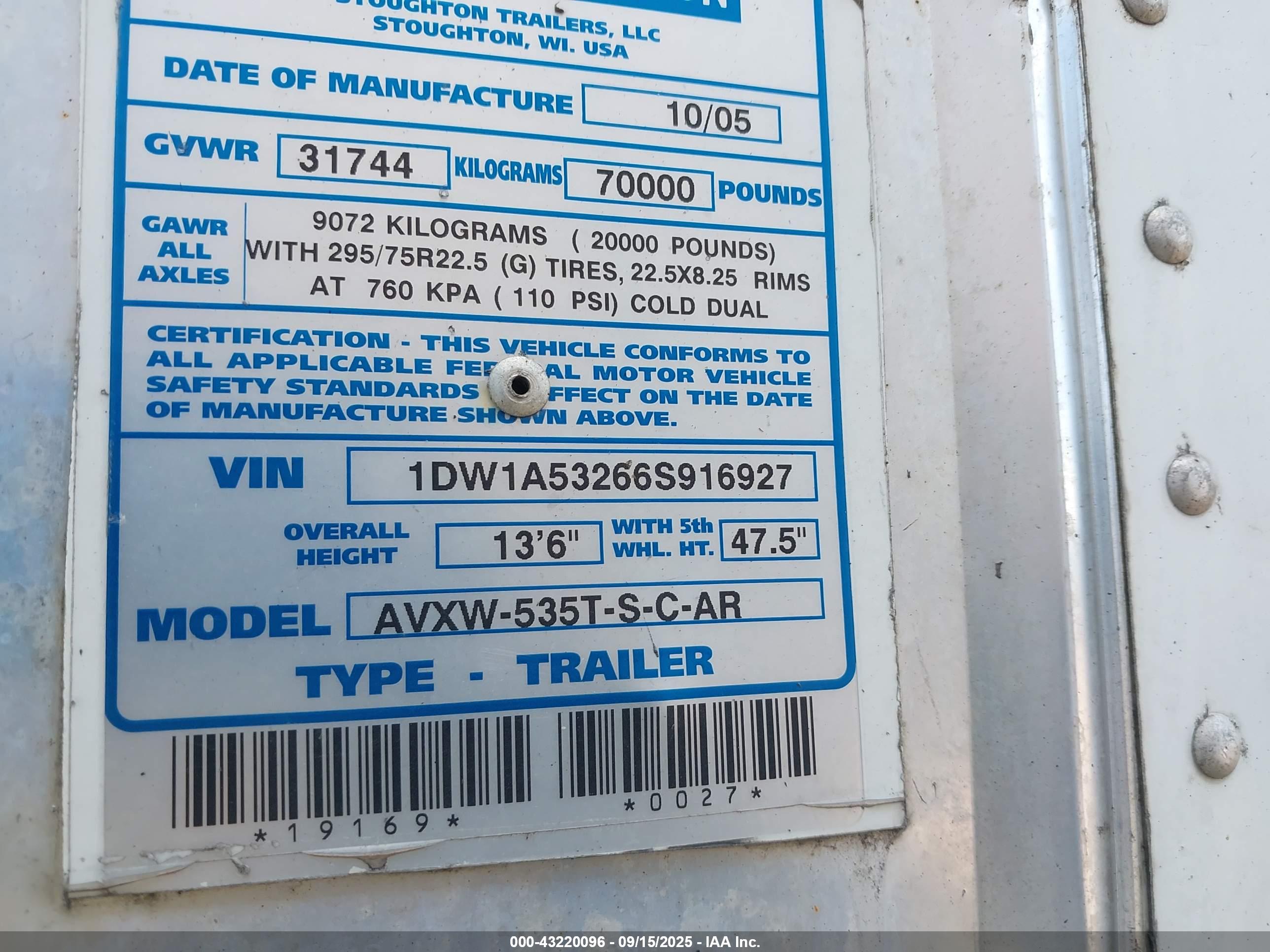 STOUGHTON TRAILERS image 9