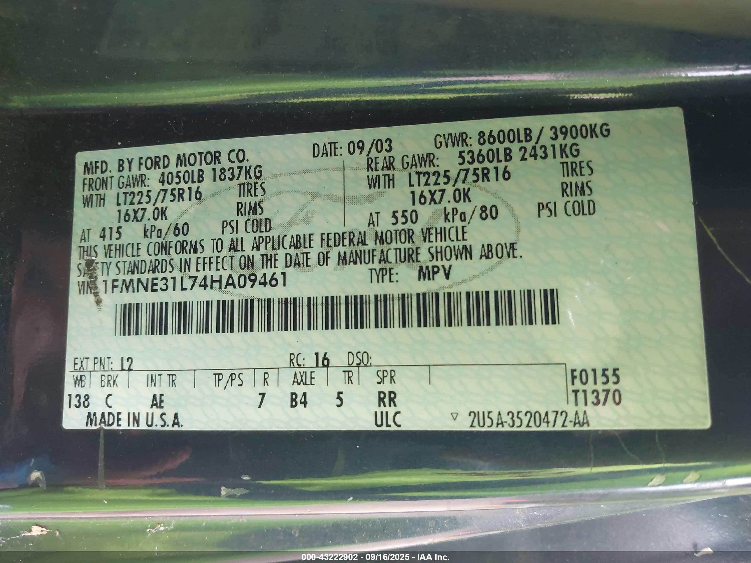FORD E-350 image 9