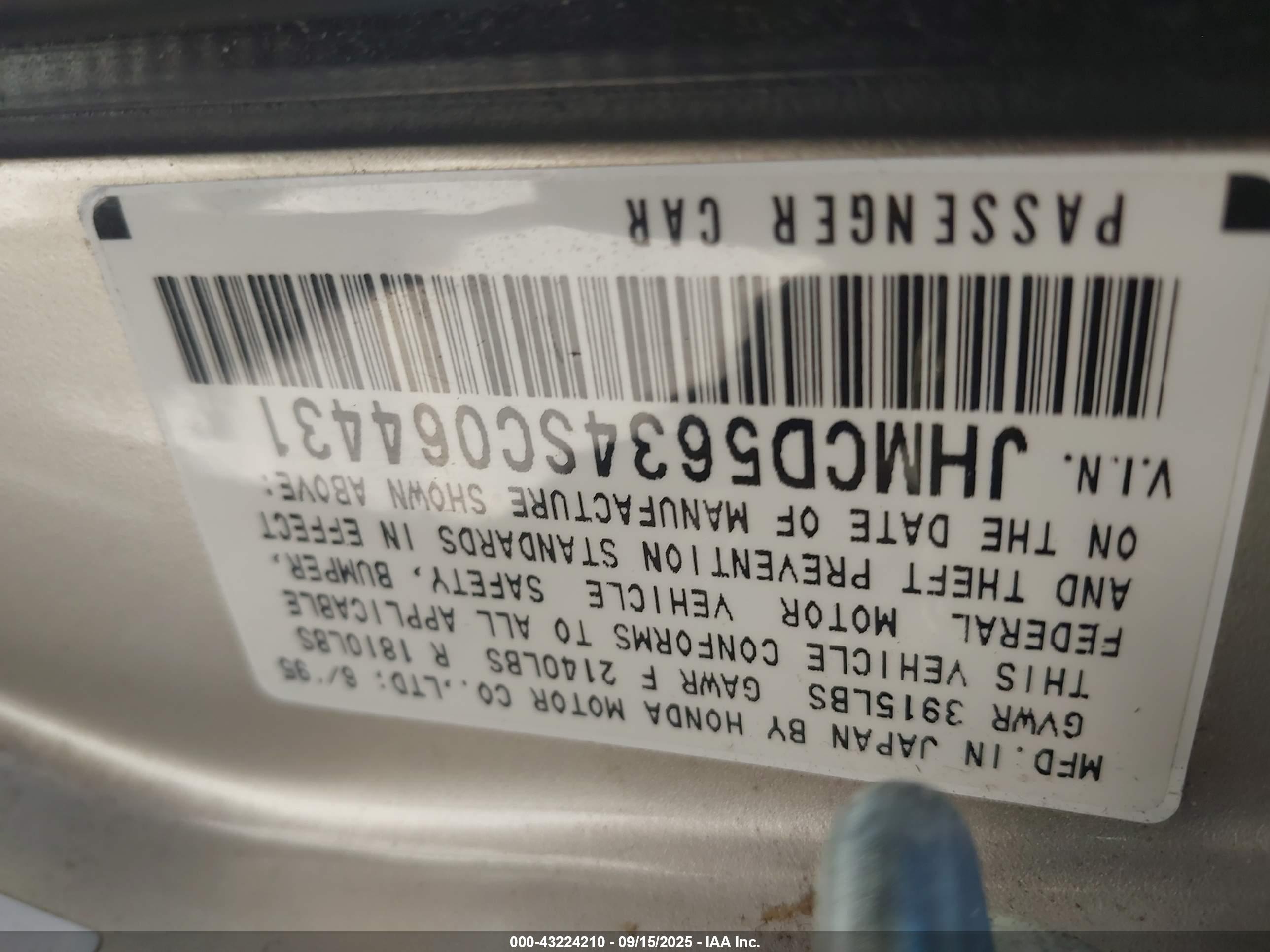 HONDA ACCORD image 9