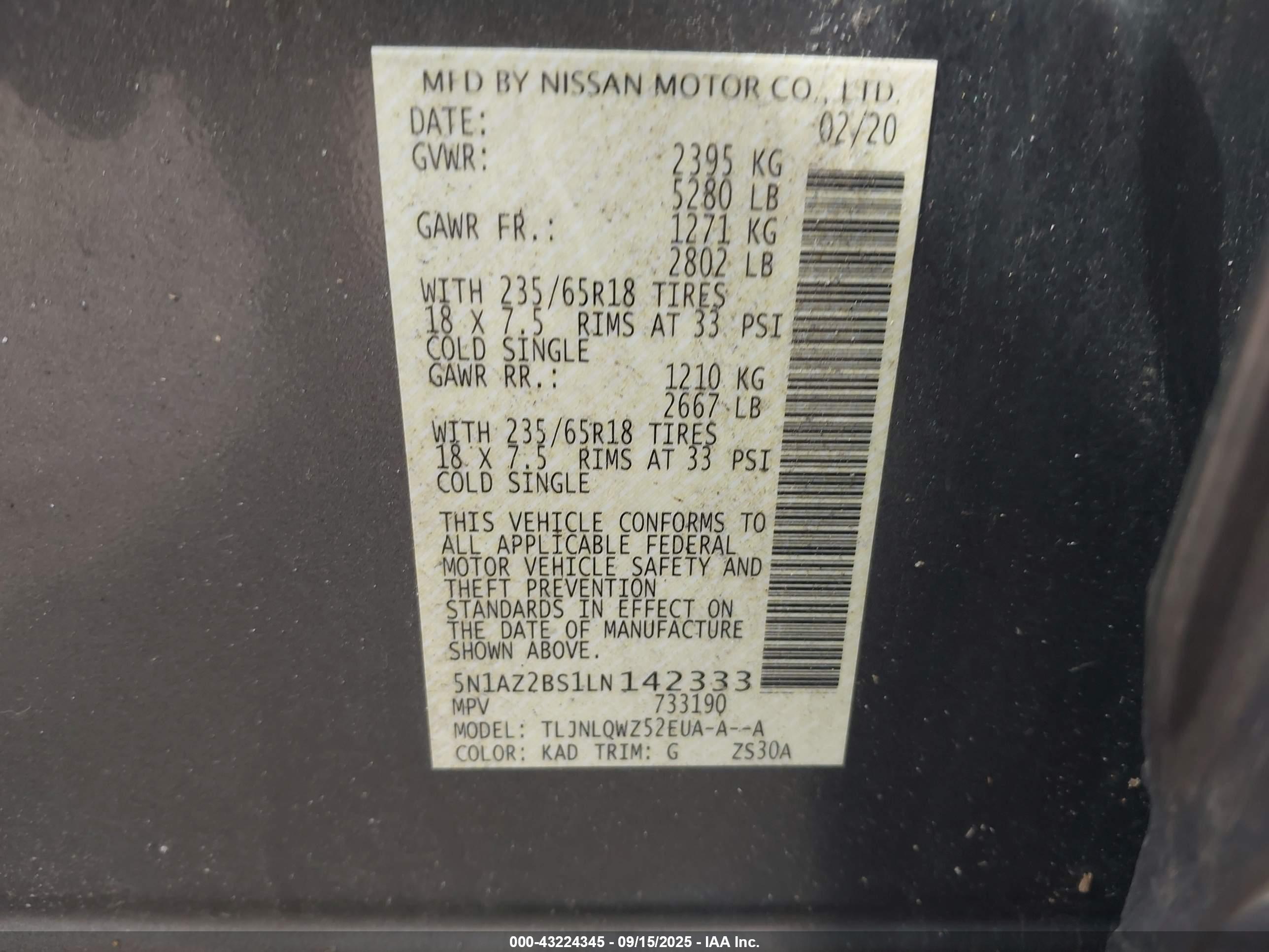NISSAN MURANO image 9