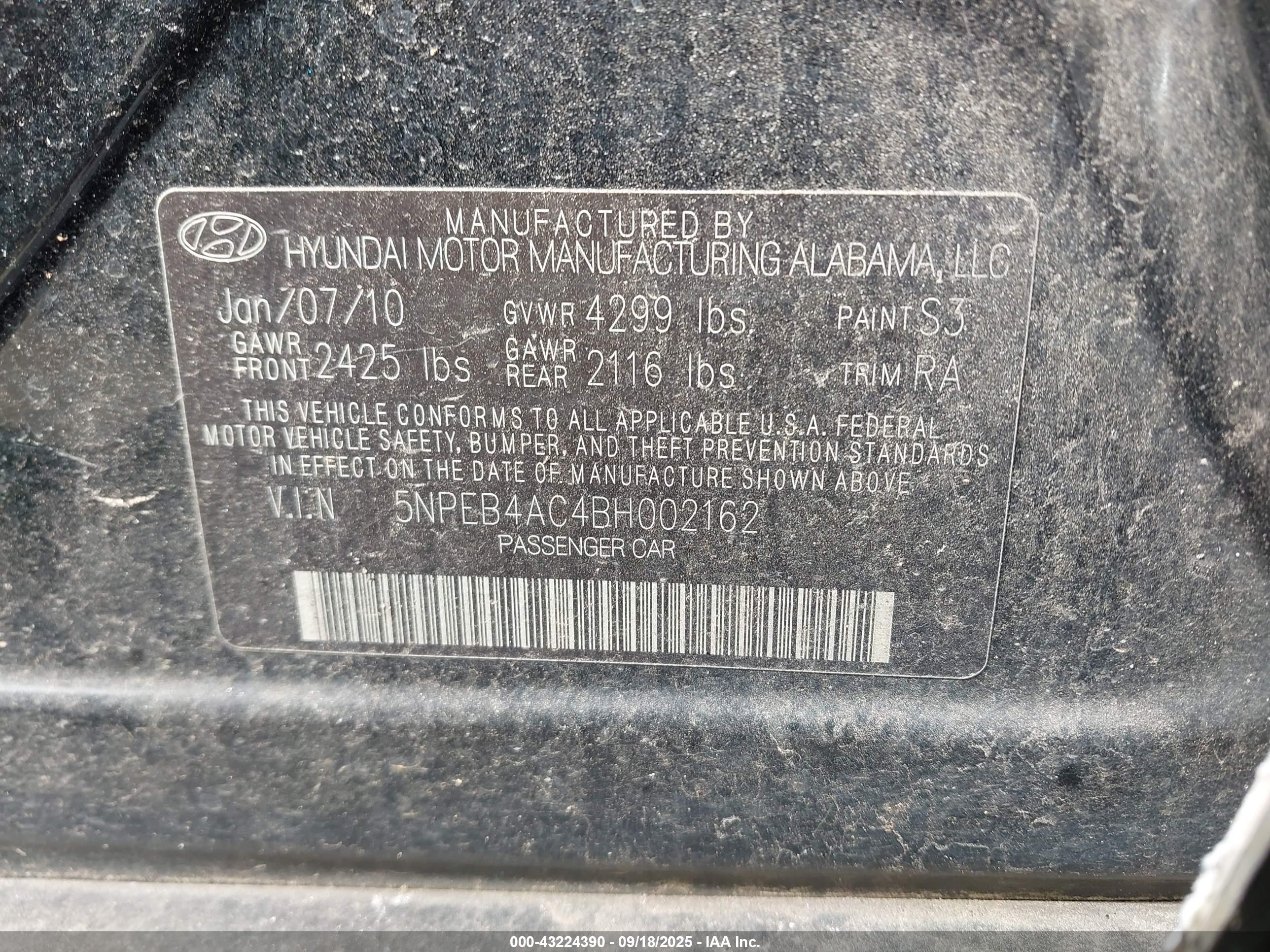 HYUNDAI SONATA image 9
