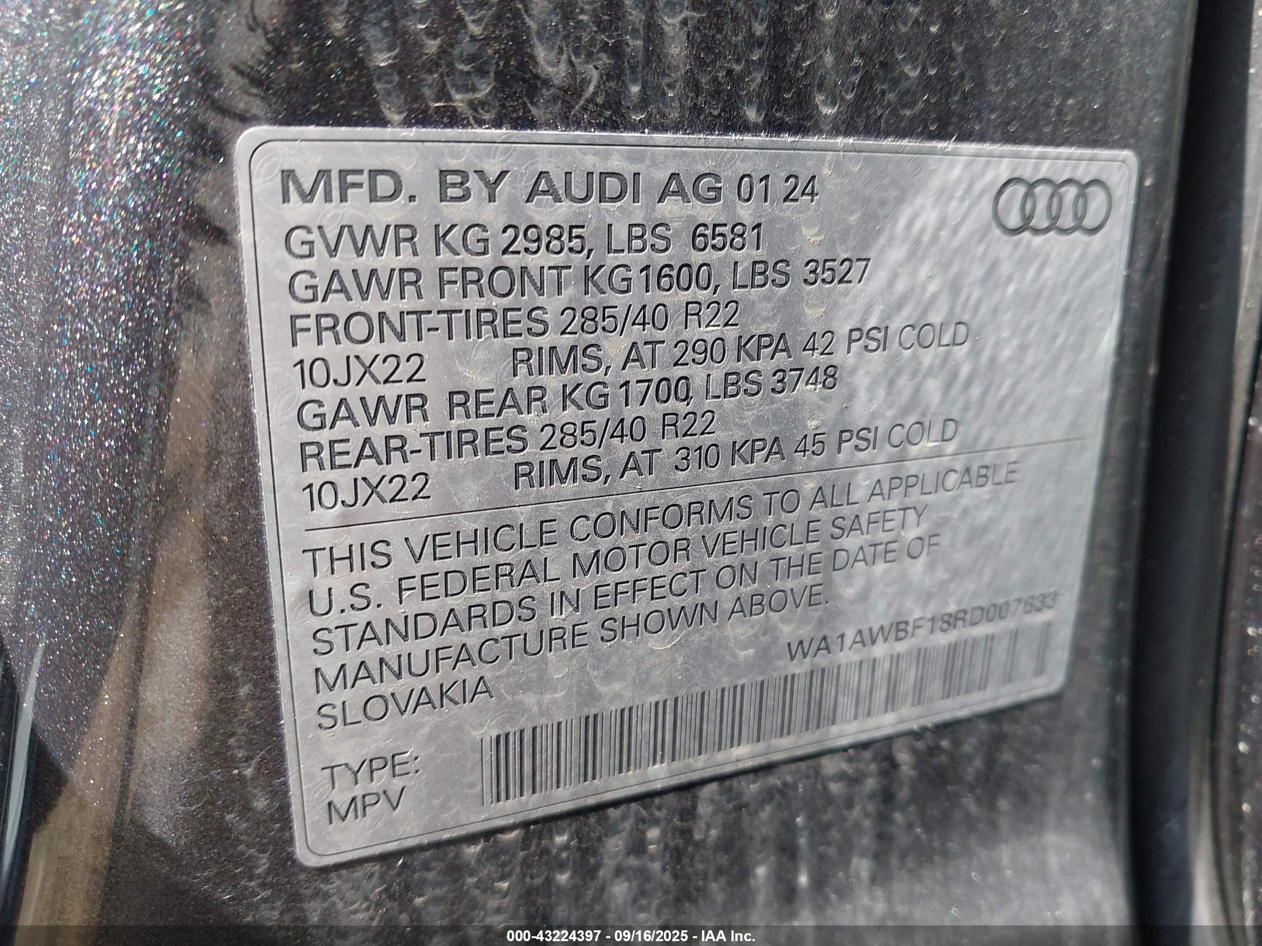 AUDI SQ8 image 9