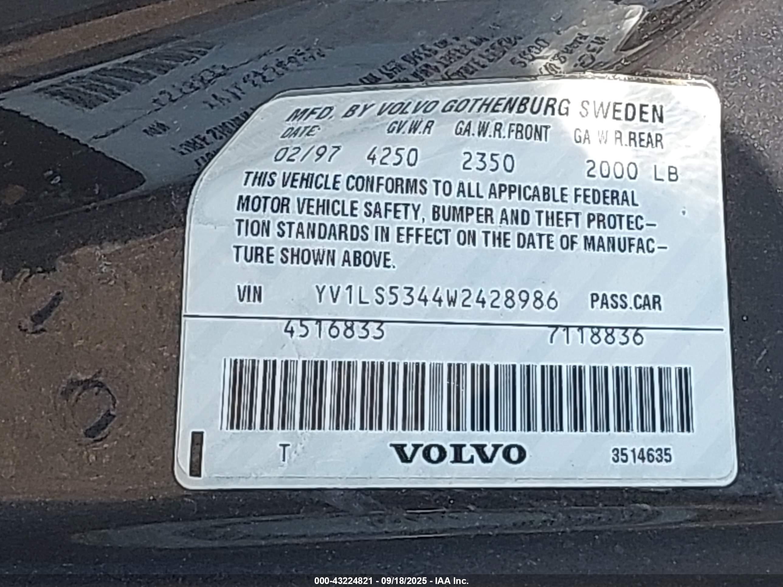 VOLVO S70 image 9