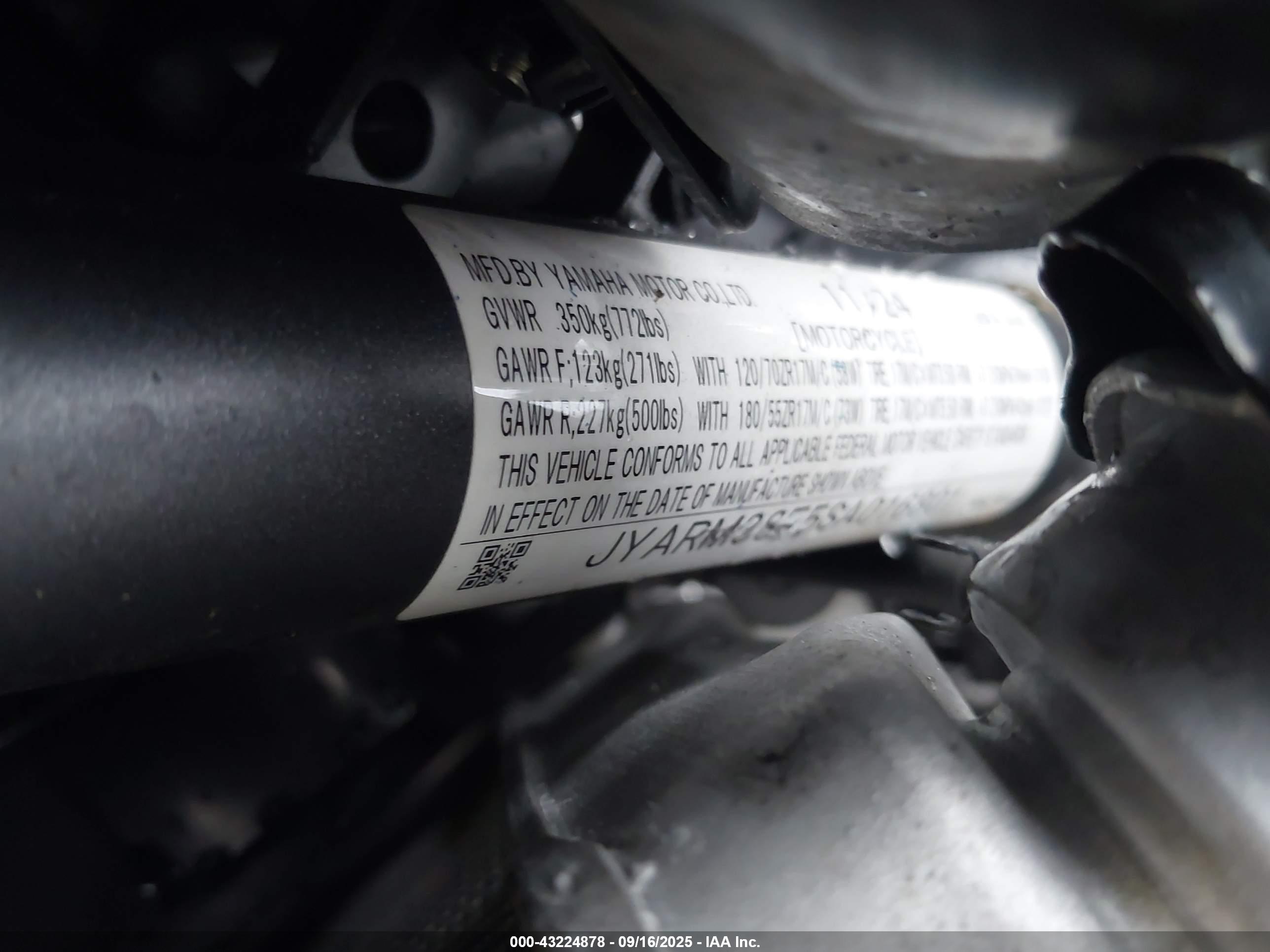 YAMAHA YZFR7 image 10