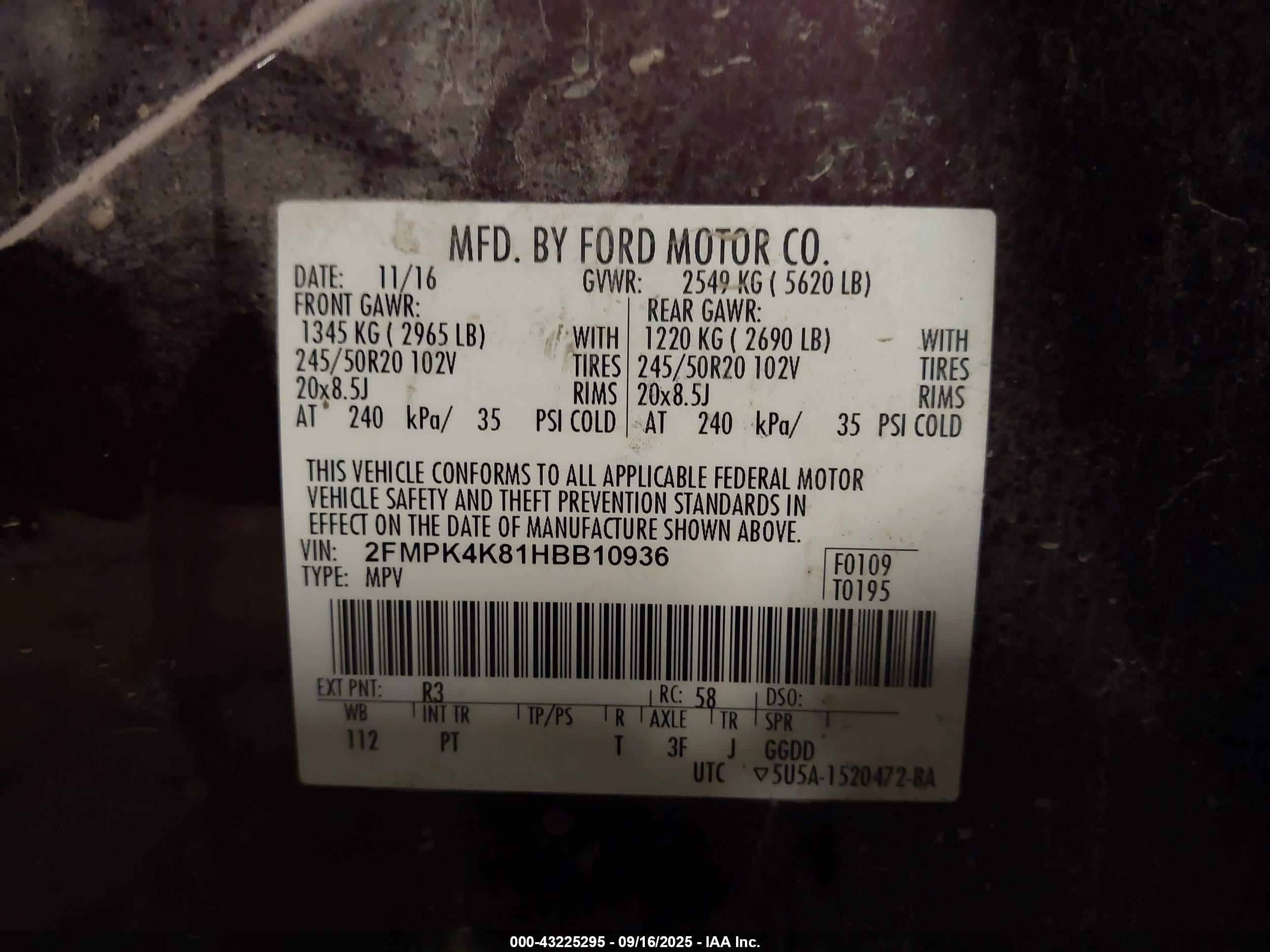 FORD EDGE image 9