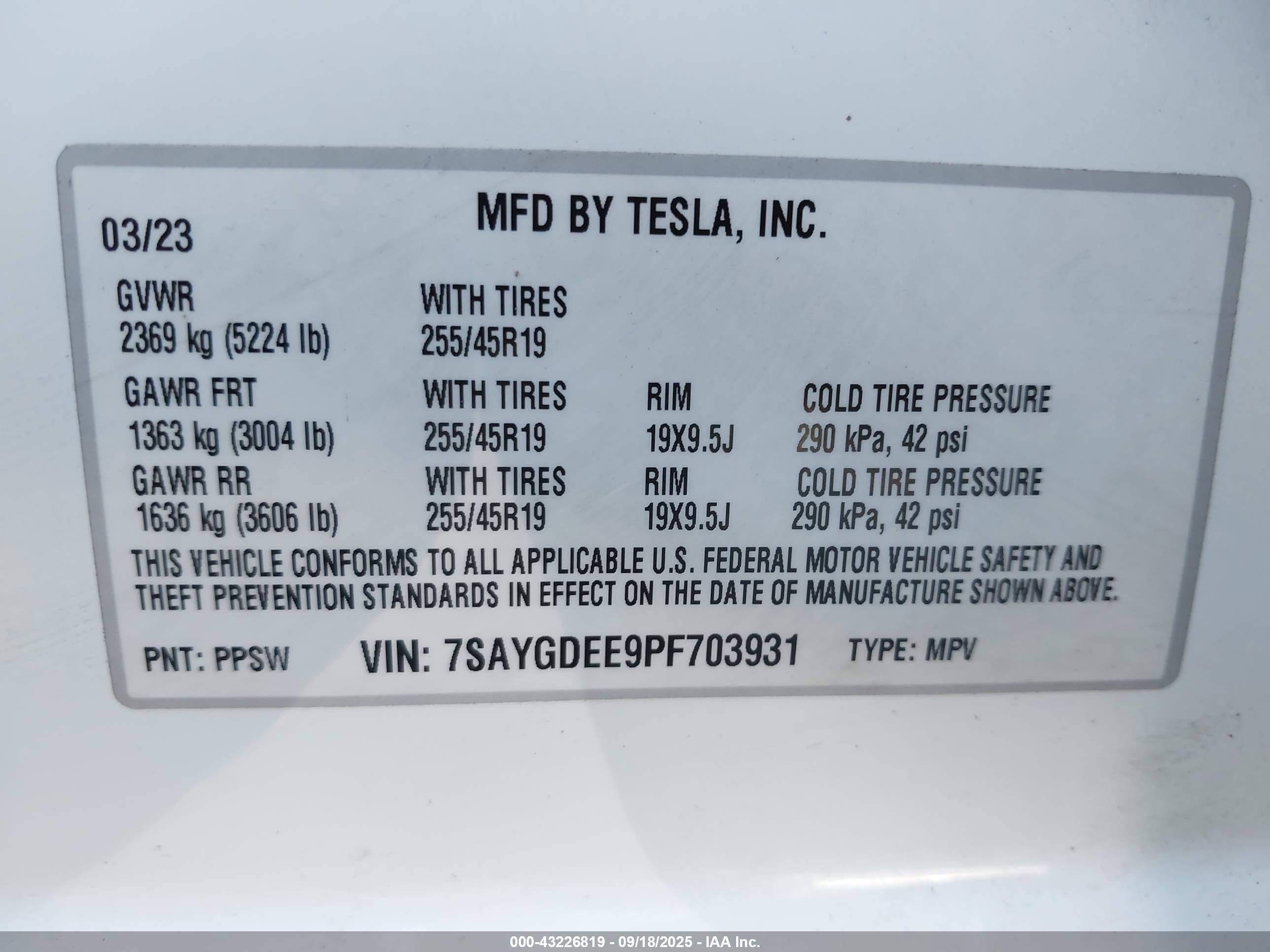 TESLA MODEL image 9