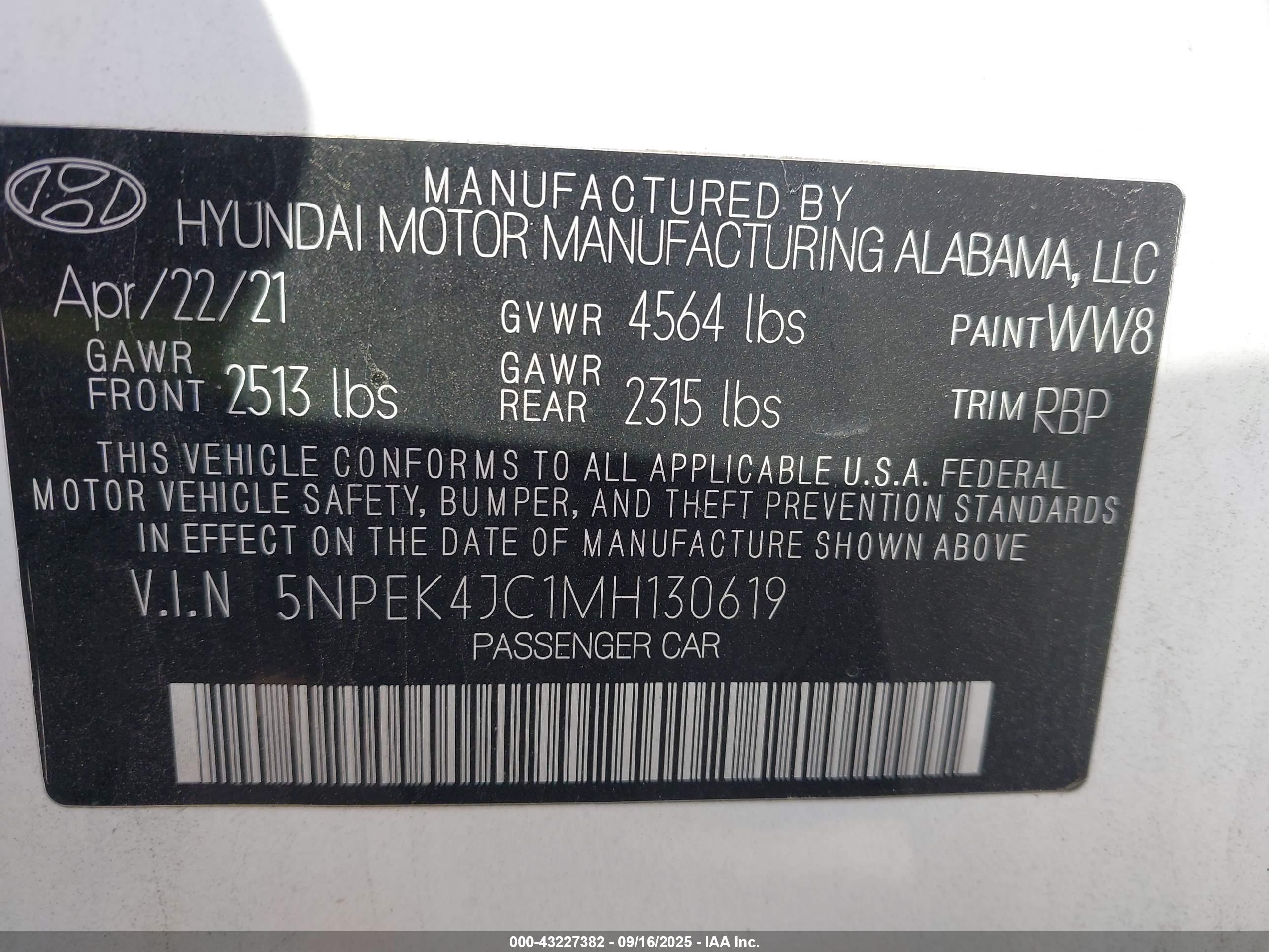 HYUNDAI SONATA image 9
