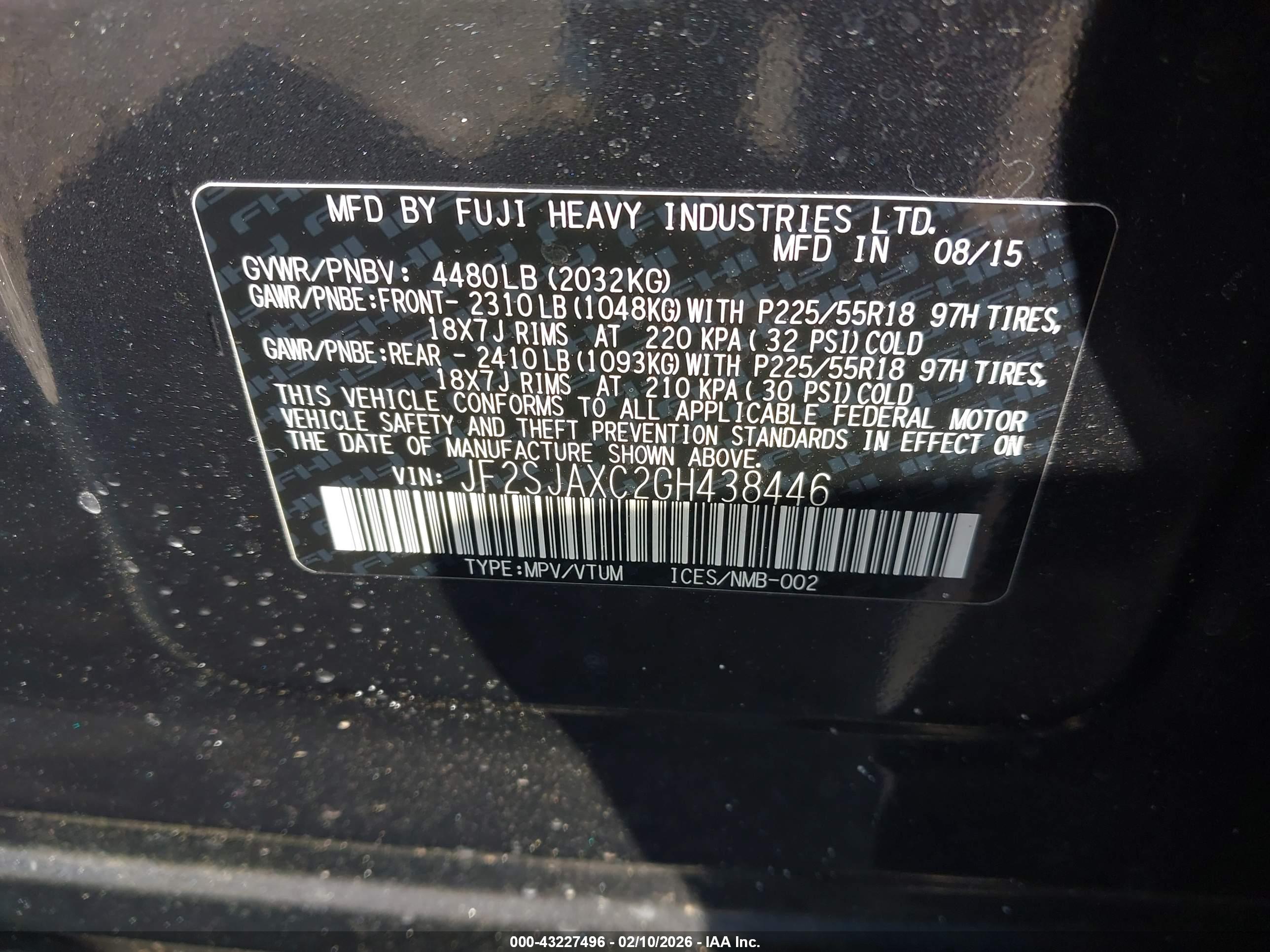 SUBARU FORESTER image 9