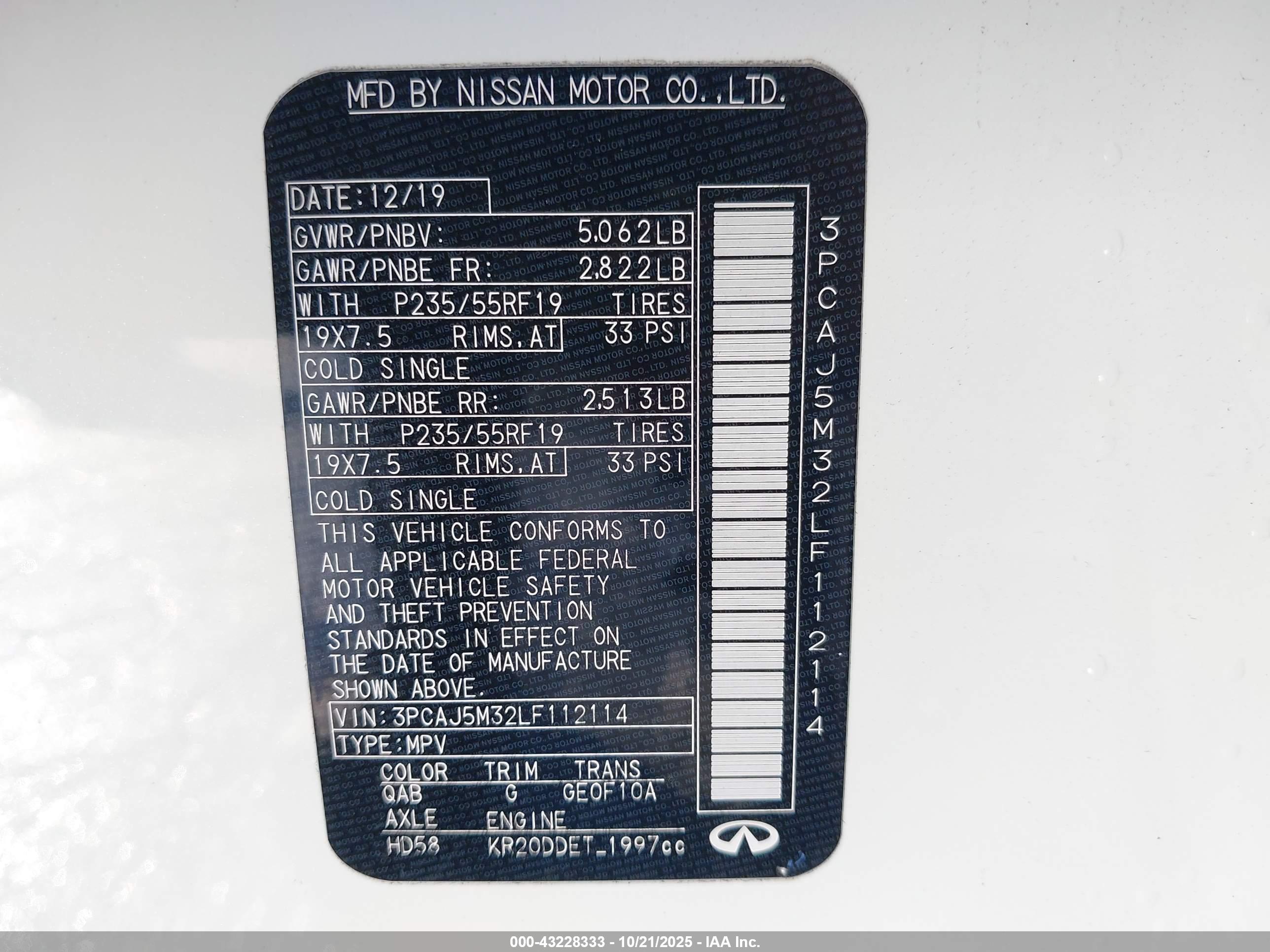 INFINITI QX50 image 9