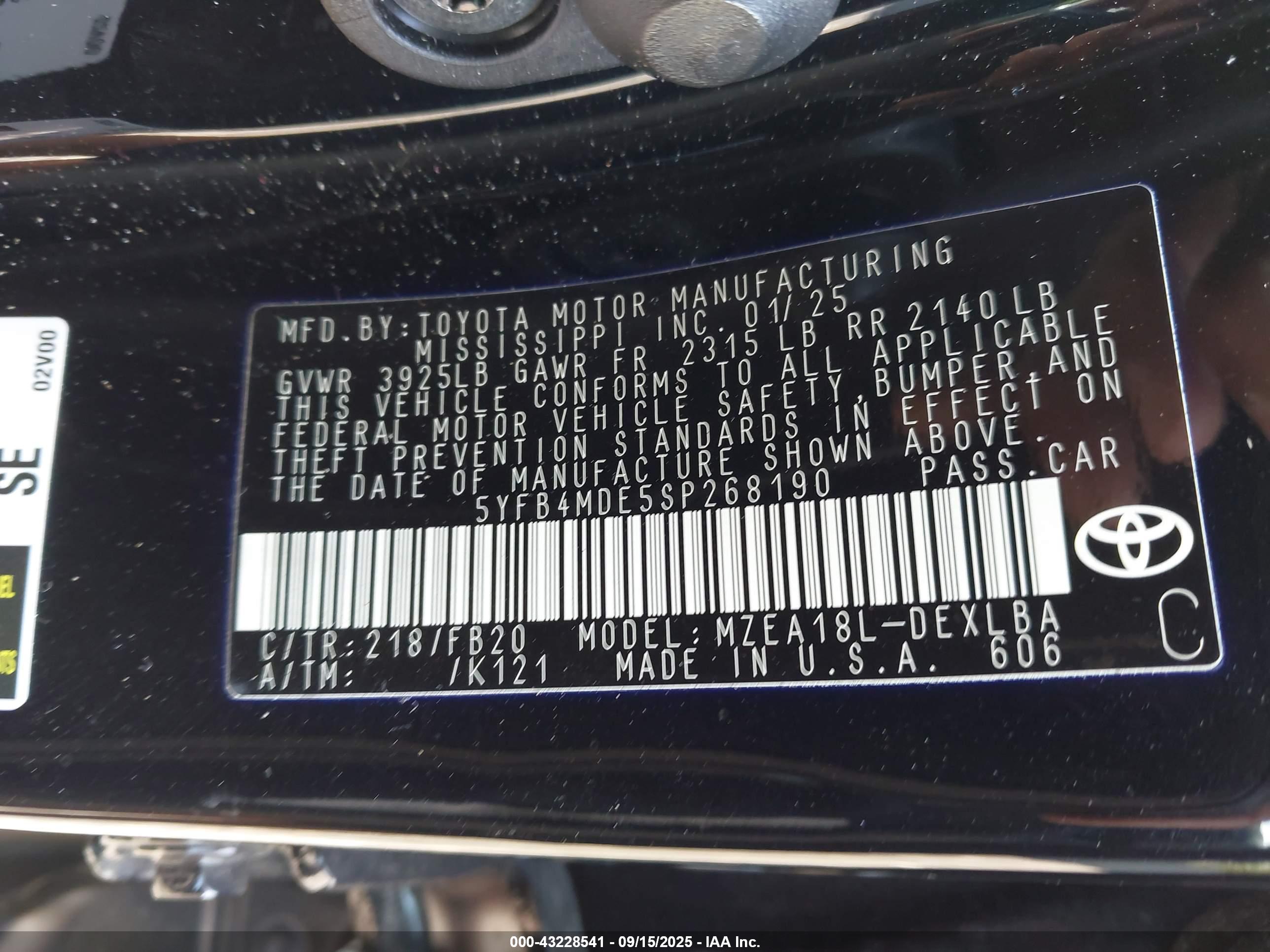 TOYOTA COROLLA image 9